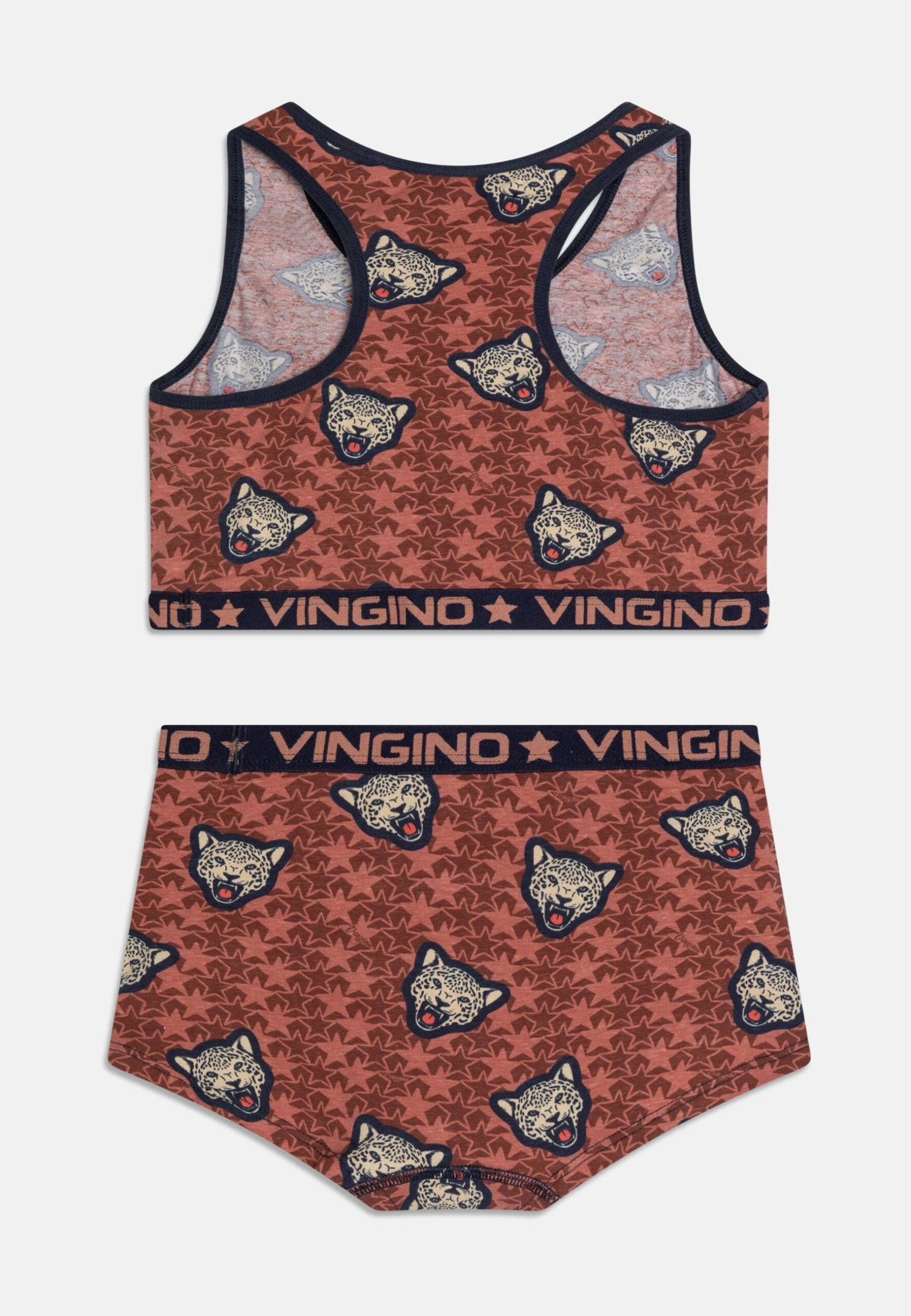 Vingino Star Tiger - Ondergoedset - Rosewood 2 Vingino Star Tiger - Ondergoedset - Rosewood - Afbeelding 2
