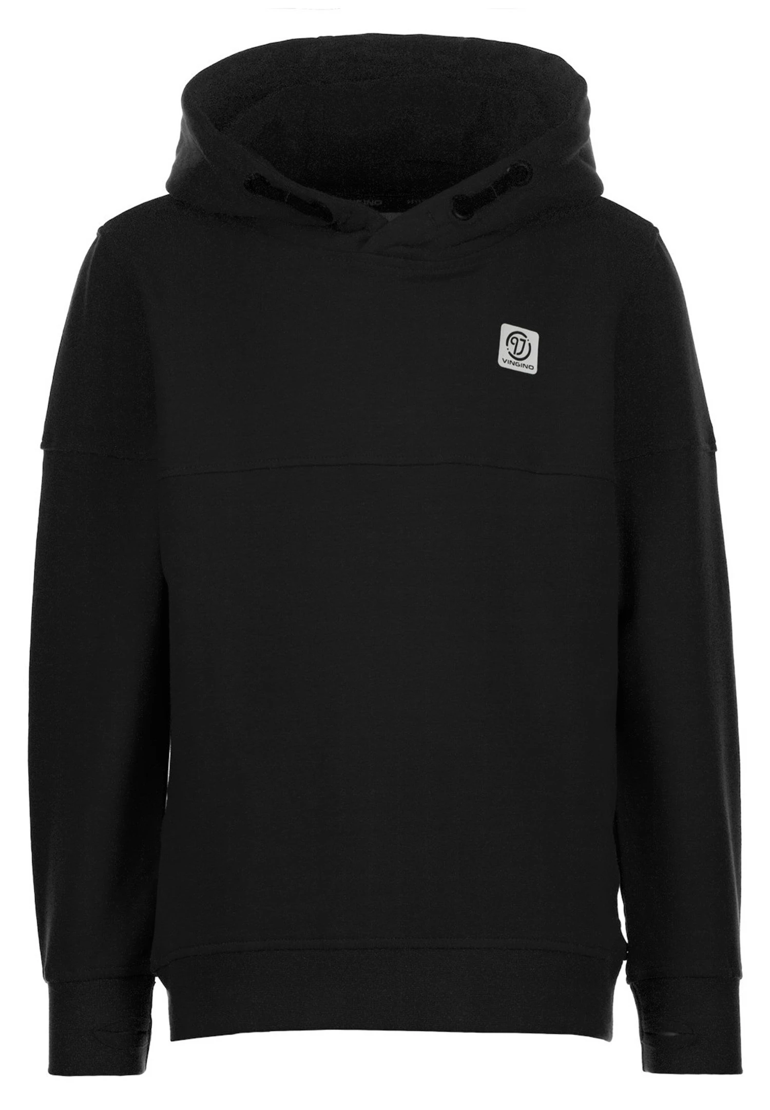 Vingino Hoody-Basic-Logo- Hoodie - Deep Black 1 Vingino Hoody-Basic-Logo- Hoodie - Deep Black