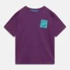 Vingino Javey Oversized Fit - T-Shirt Print - Deep Plum Purple
