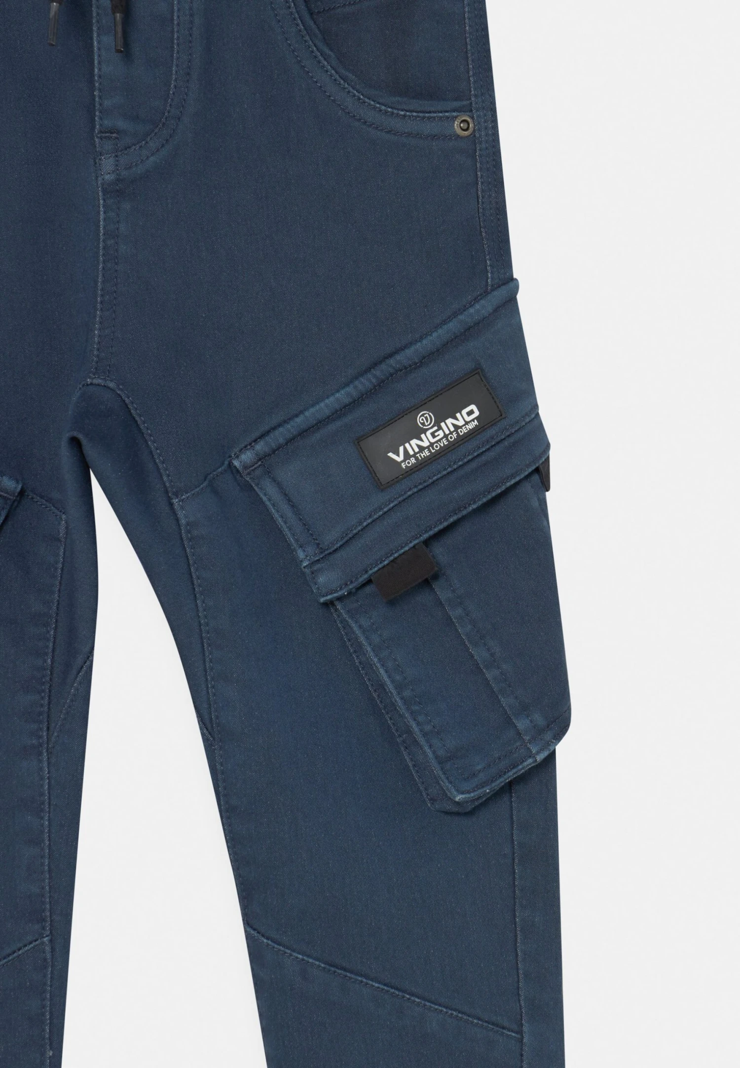 Vingino Carlos - Relaxed Fit Jeans - Dark Blue 3 Vingino Carlos - Relaxed Fit Jeans - Dark Blue - Afbeelding 3