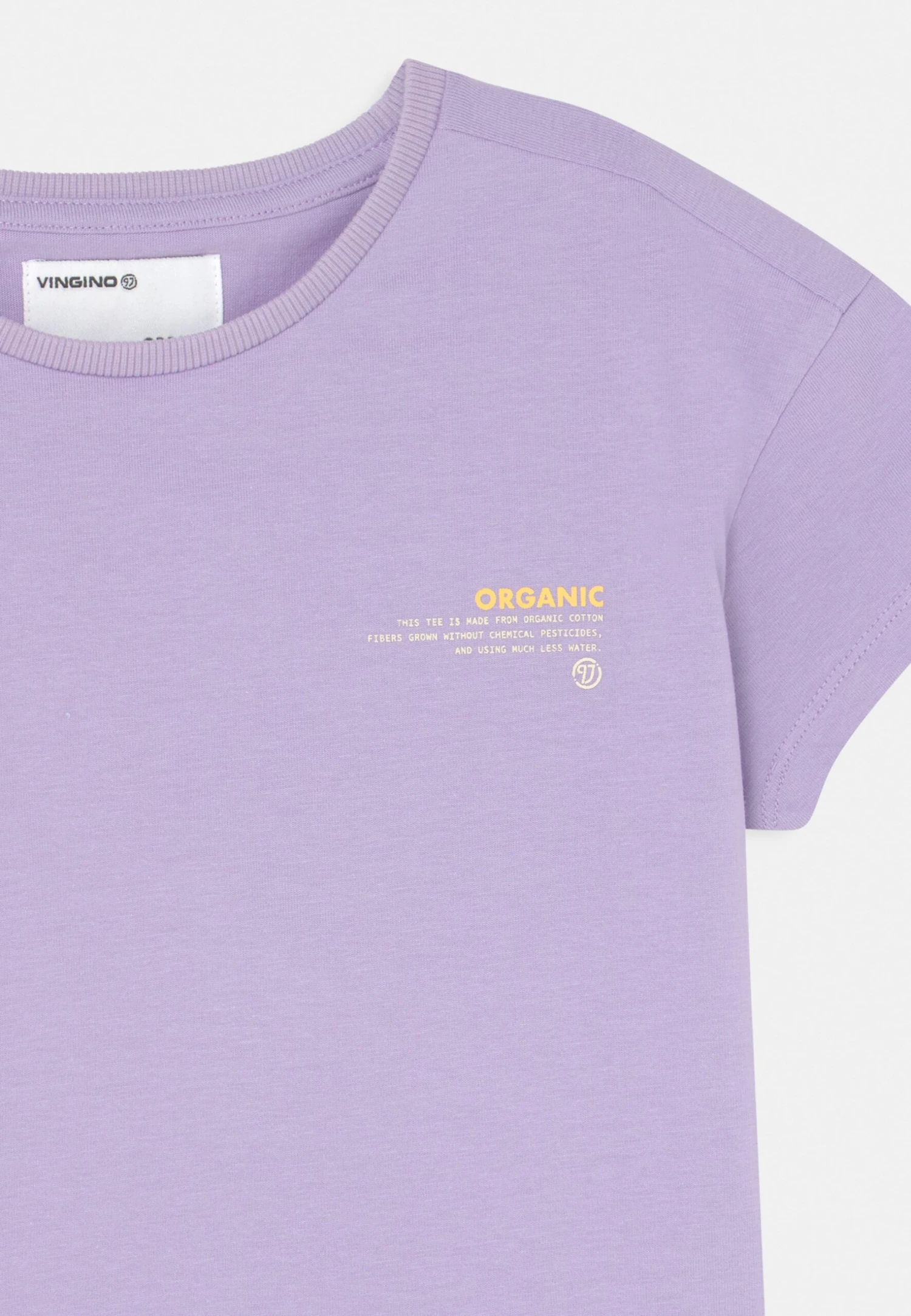 Vingino Tee - T-Shirt Basic - Fresh Lilac 3 Vingino Tee - T-Shirt Basic - Fresh Lilac - Afbeelding 3