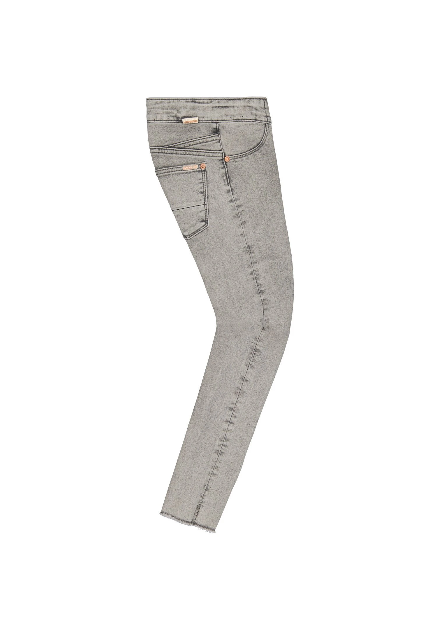 Vingino Tregging Bibine Cropped - Jeans Skinny Fit - Light Grey 6 Vingino Tregging Bibine Cropped - Jeans Skinny Fit - Light Grey - Afbeelding 6