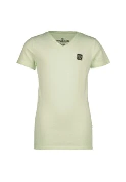 Vingino Basic V Neck - T-Shirt Print - Sun Faded Mint