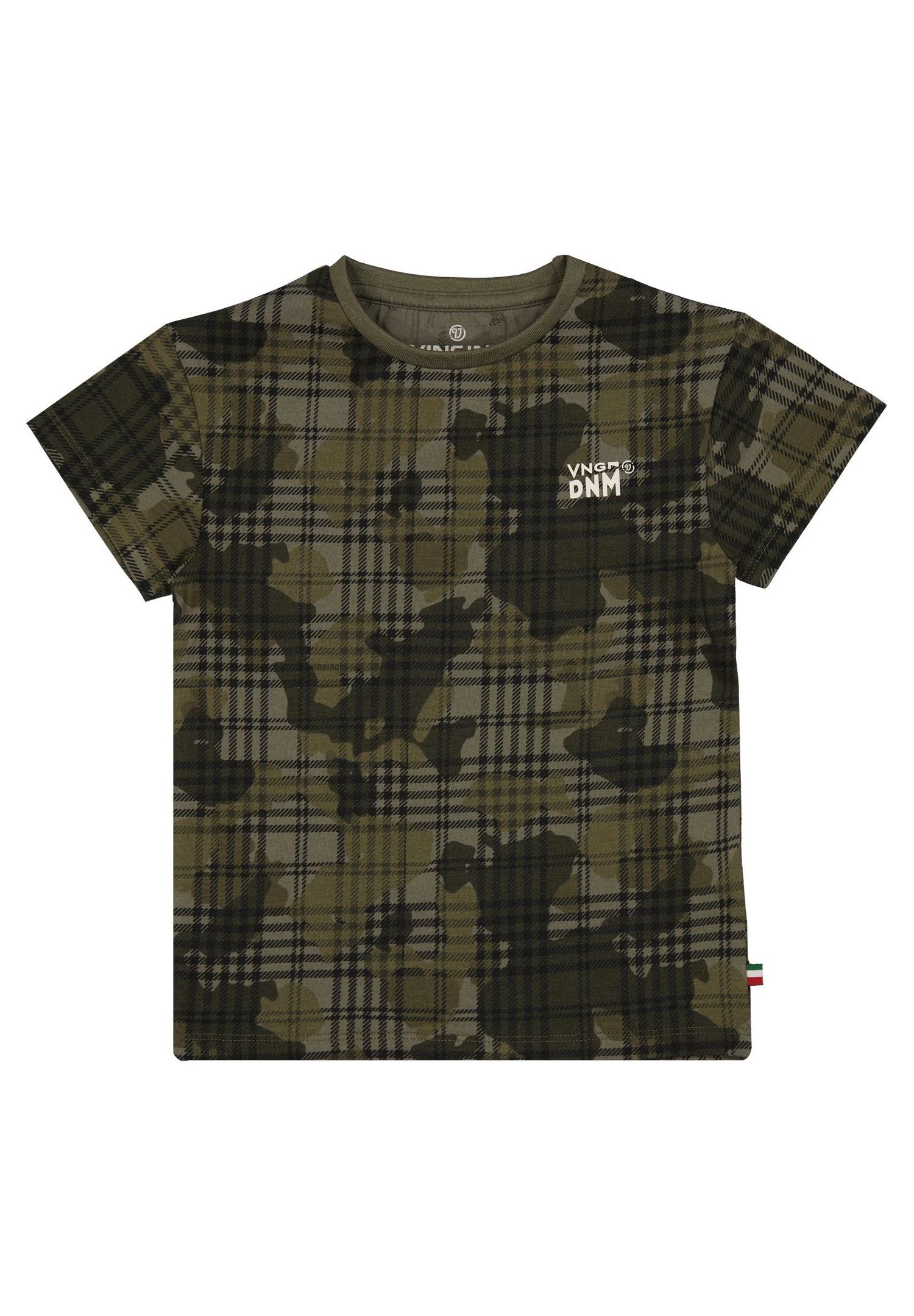 Vingino Hewi - T-Shirt Print - Army Green 2 Vingino Hewi - T-Shirt Print - Army Green - Afbeelding 2