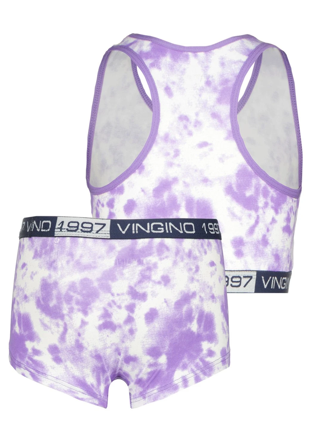 Vingino Set - T-Shirt Bh - Purple Lavender 2 Vingino Set - T-Shirt Bh - Purple Lavender - Afbeelding 2
