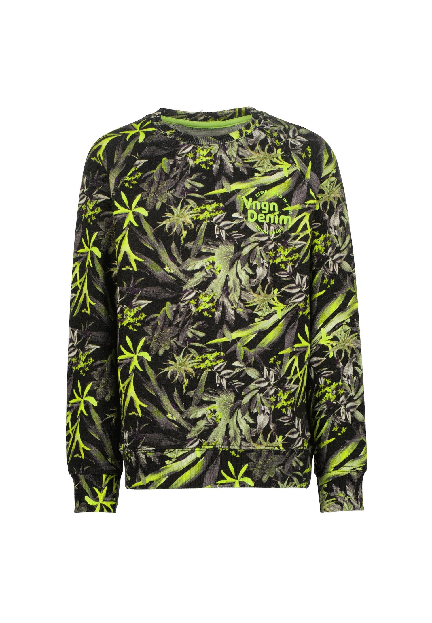 Vingino Nael Nael - Sweater - Neon Yellow 1 Vingino Nael Nael - Sweater - Neon Yellow