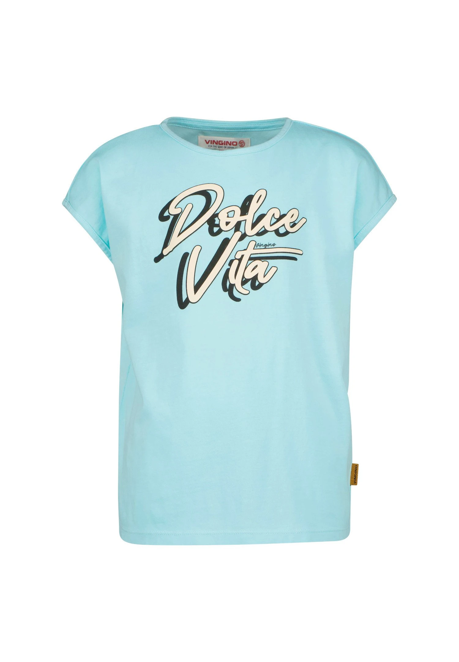 Vingino Helen Helen - T-Shirt Print - Aqua Blue 1 Vingino Helen Helen - T-Shirt Print - Aqua Blue