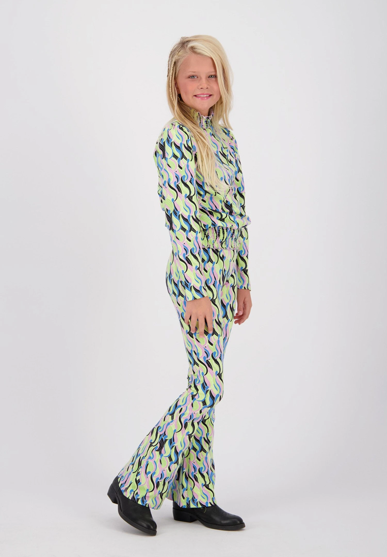 Vingino Sabina - Broek - Green Splash 3 Vingino Sabina - Broek - Green Splash - Afbeelding 3