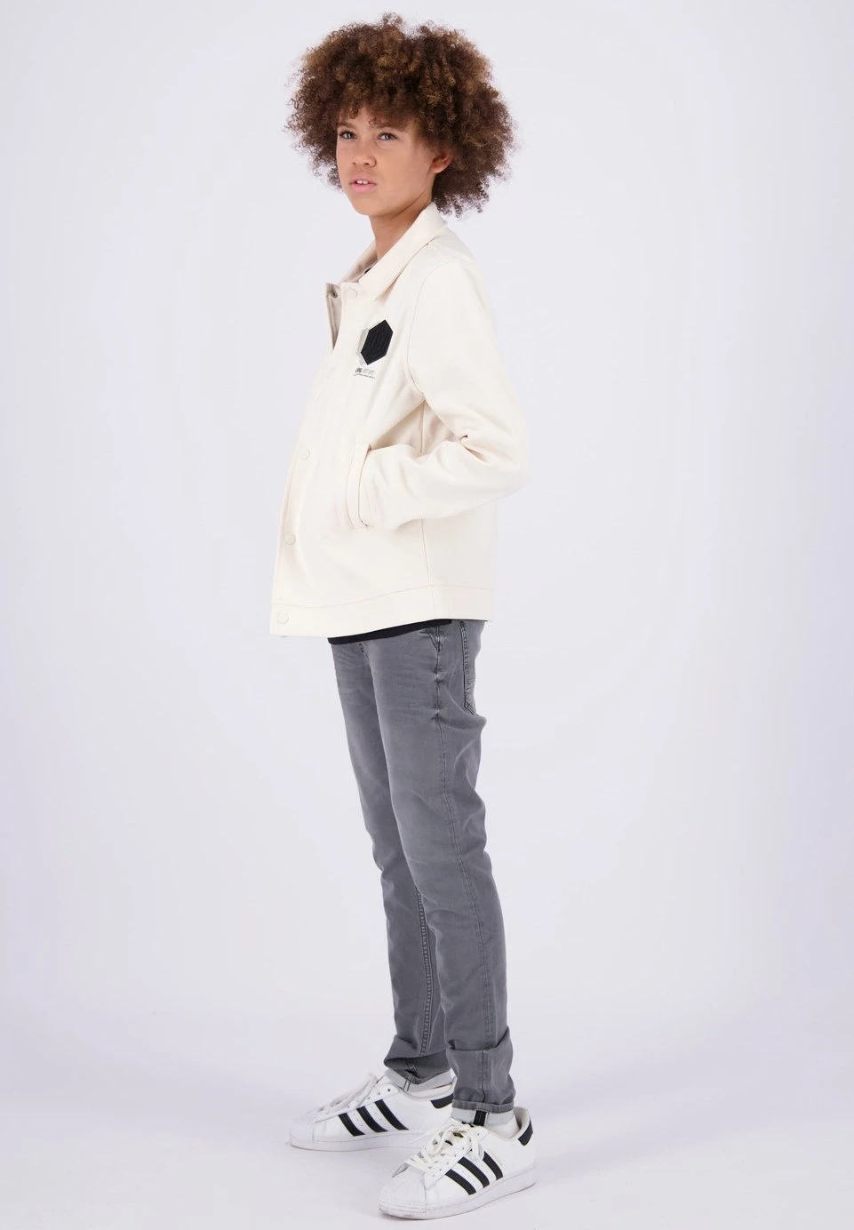 Vingino Tulio - Jas - Salt White 3 Vingino Tulio - Jas - Salt White - Afbeelding 3