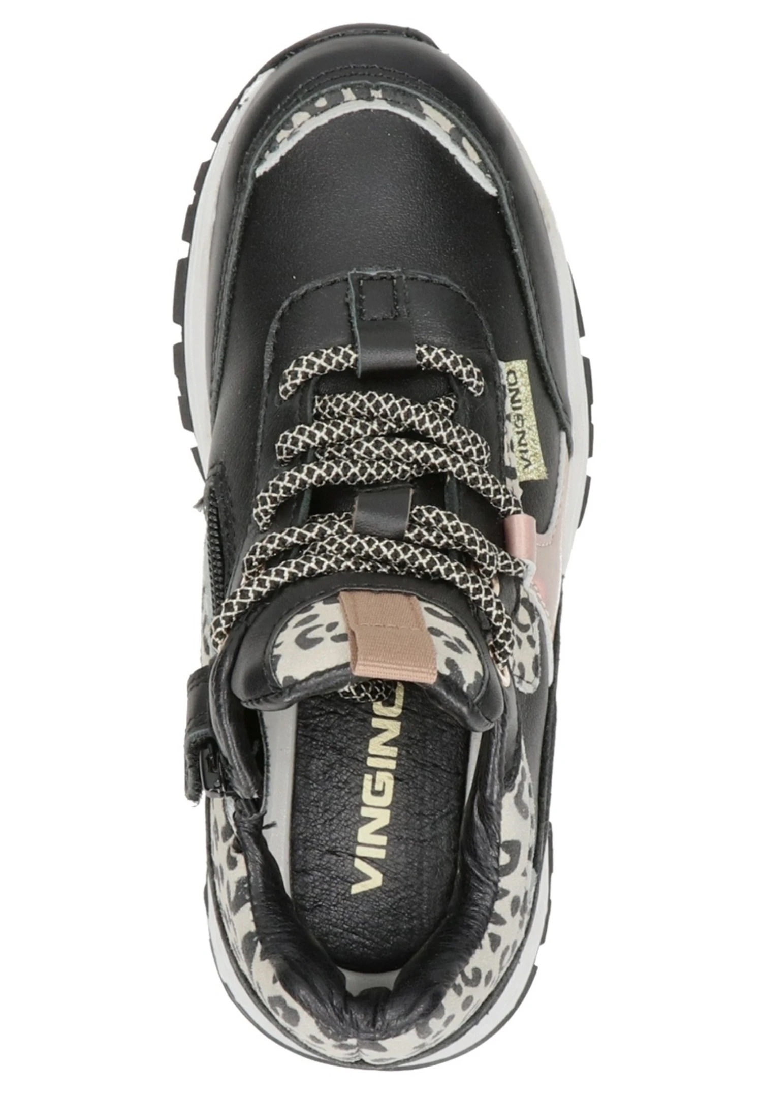 Vingino Sneakers Laag - Zwart 2 Vingino Sneakers Laag - Zwart - Afbeelding 2