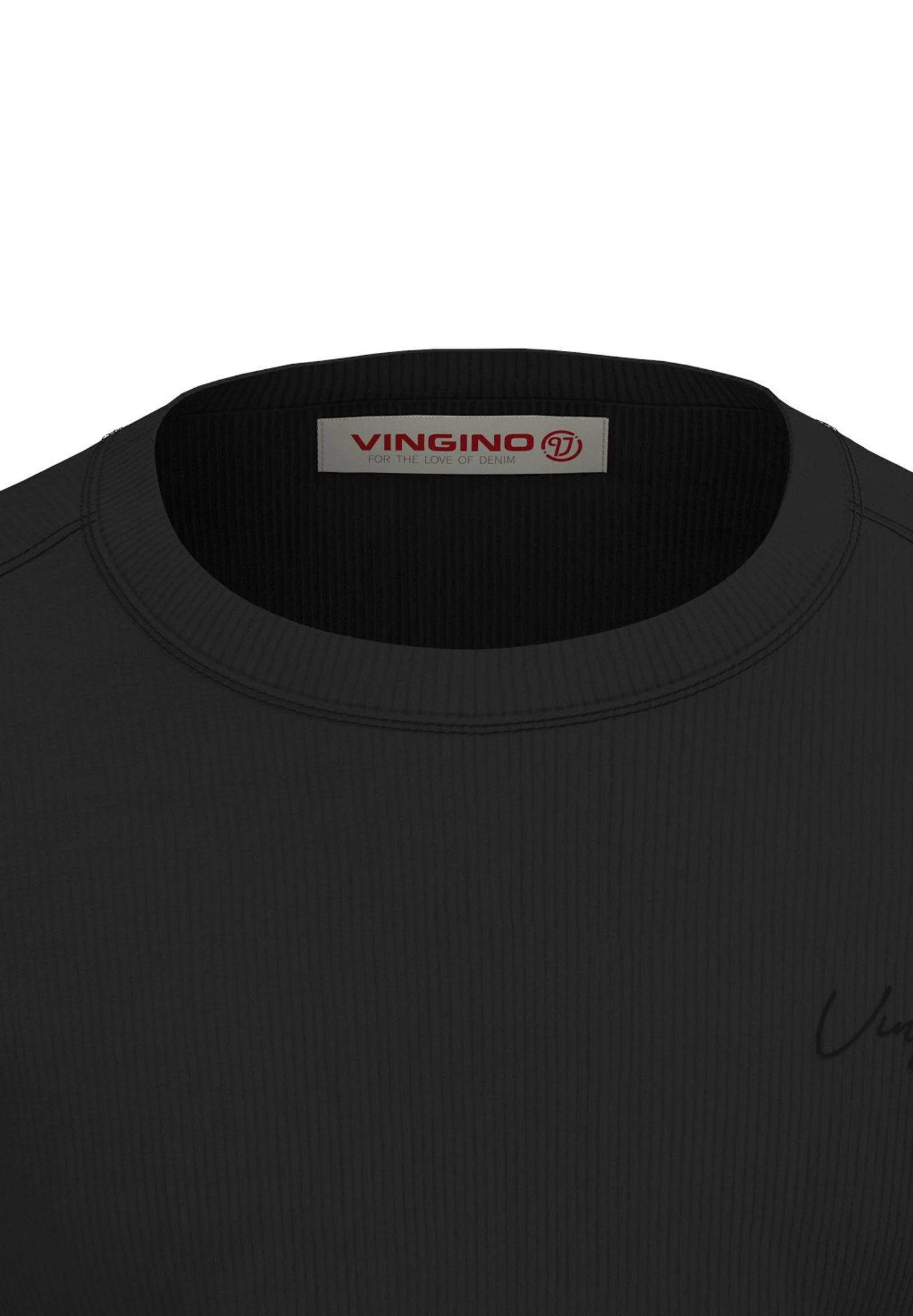 Vingino G-Basic-Tee - Longsleeve - Deep Black 4 Vingino G-Basic-Tee - Longsleeve - Deep Black - Afbeelding 4