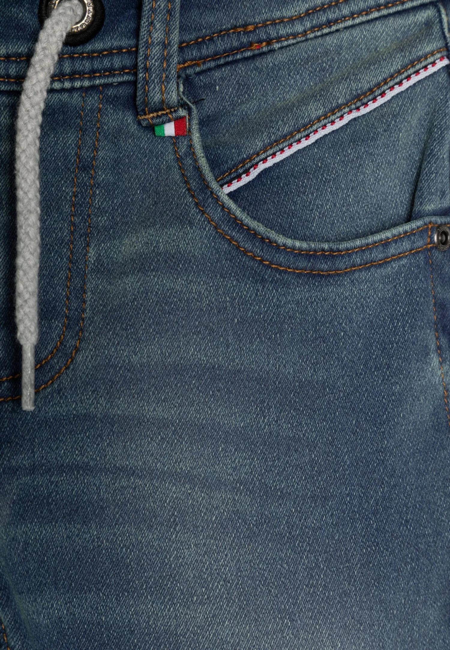 Vingino Davino - Slim Fit Jeans - Blue Vintage 3 Vingino Davino - Slim Fit Jeans - Blue Vintage - Afbeelding 3