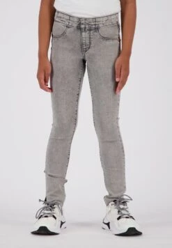 Vingino 15 Vingino Tregging Bibine Cropped - Jeans Skinny Fit - Light Grey