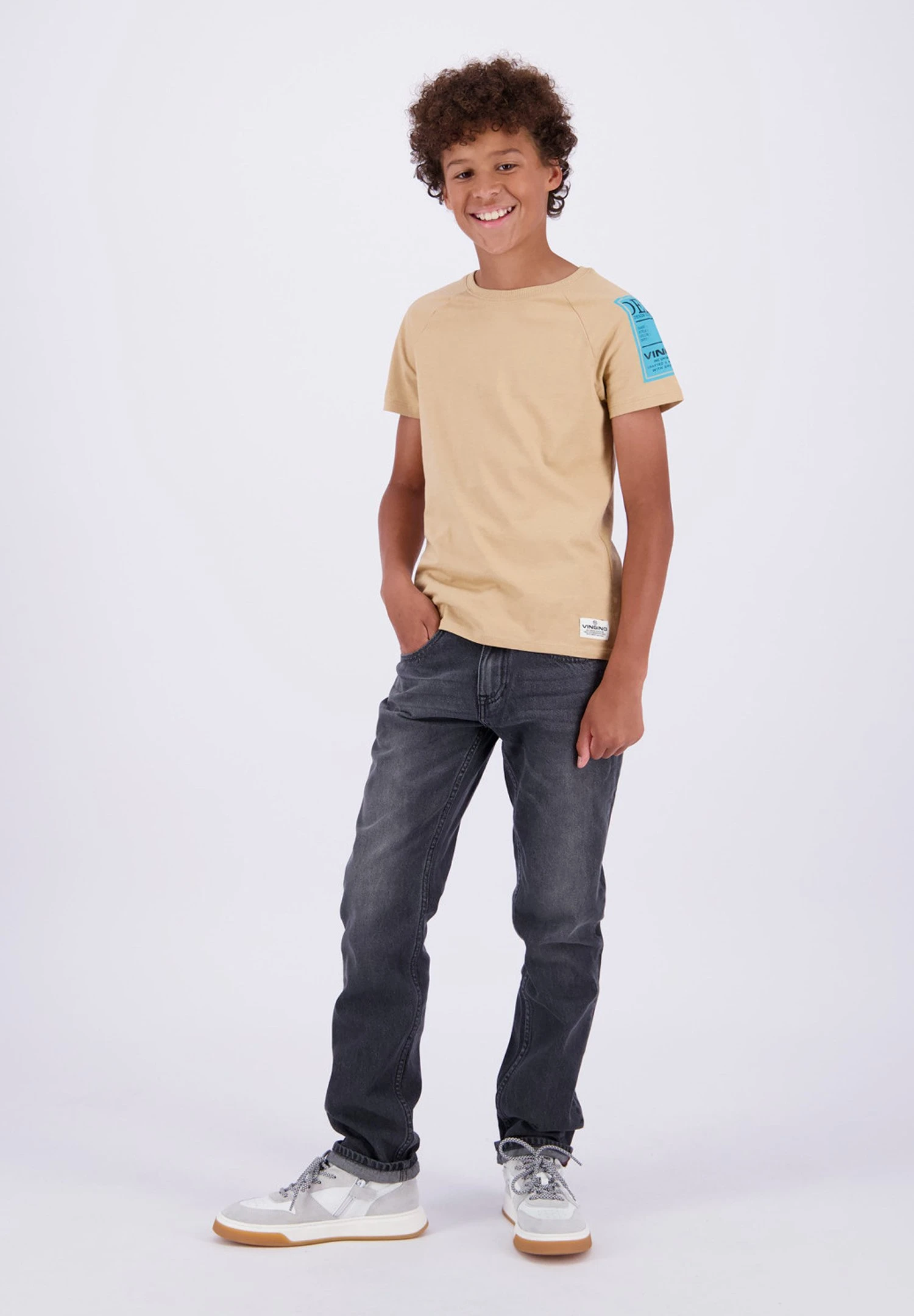 Vingino Jimi - T-Shirt Print - Spruce Sand 2 Vingino Jimi - T-Shirt Print - Spruce Sand - Afbeelding 2