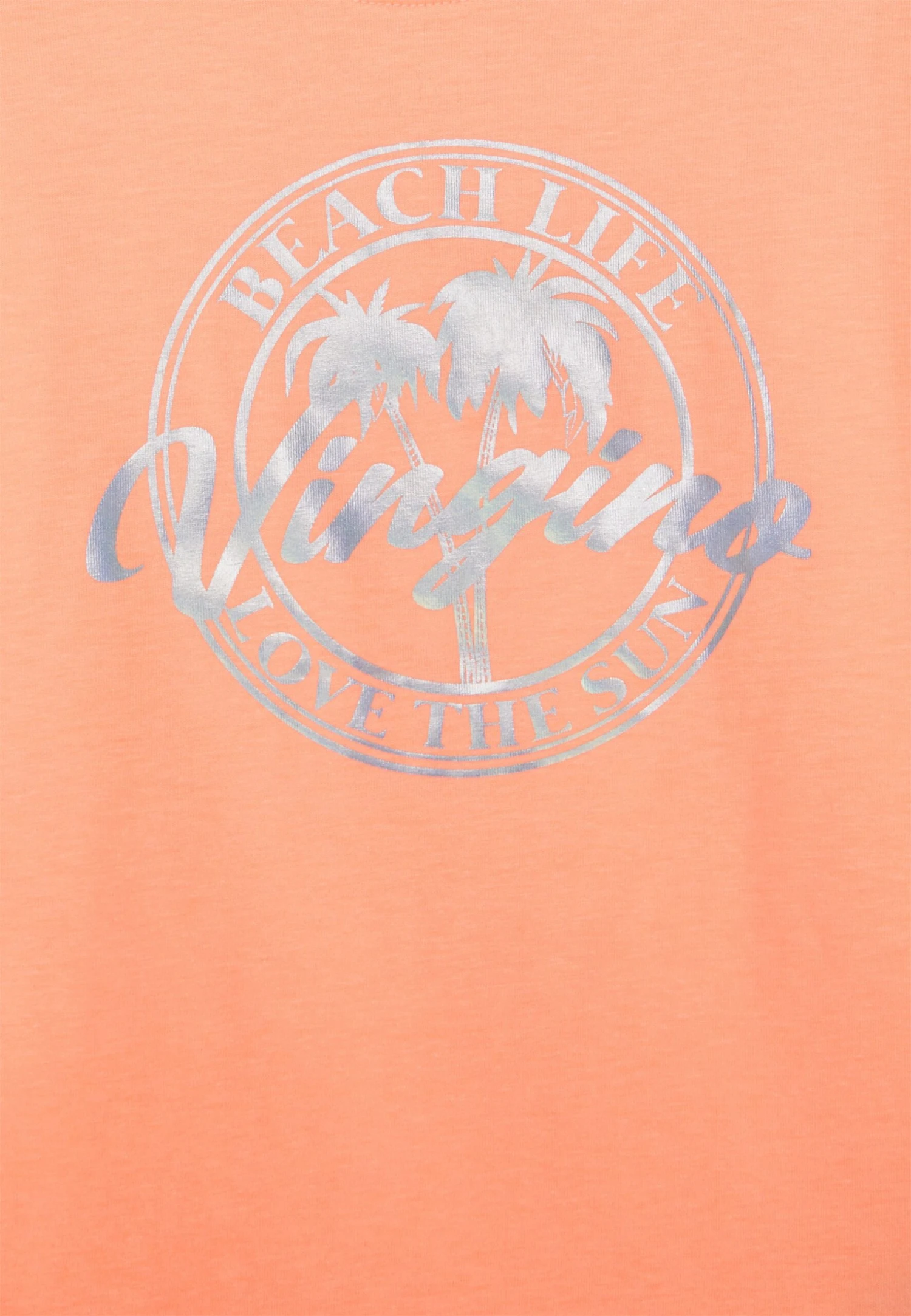 Vingino Hilsa - T-Shirt Print - Soft Neon Peach 3 Vingino Hilsa - T-Shirt Print - Soft Neon Peach - Afbeelding 3