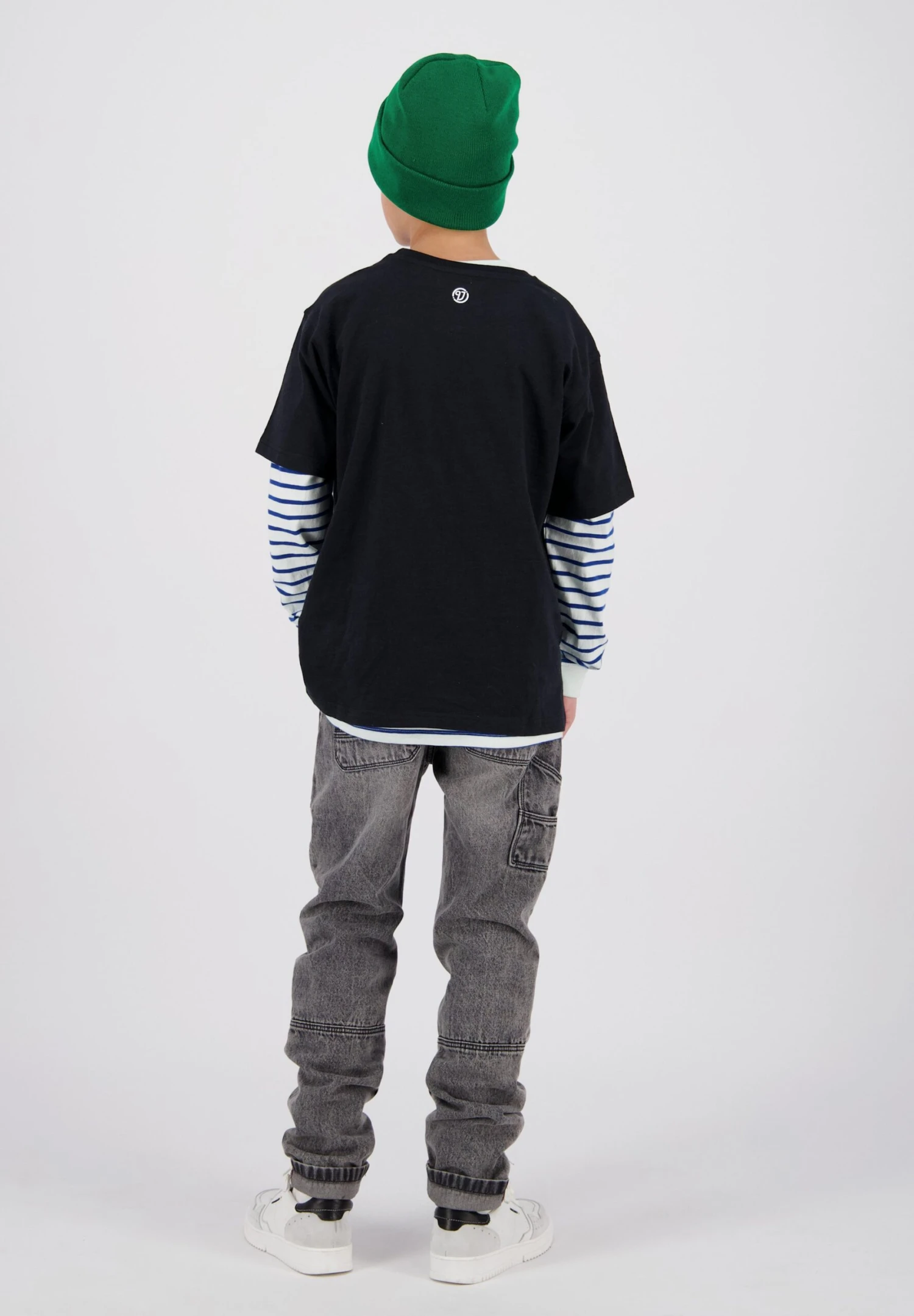 Vingino Josani - T-Shirt Print - Deep Black 2 Vingino Josani - T-Shirt Print - Deep Black - Afbeelding 2