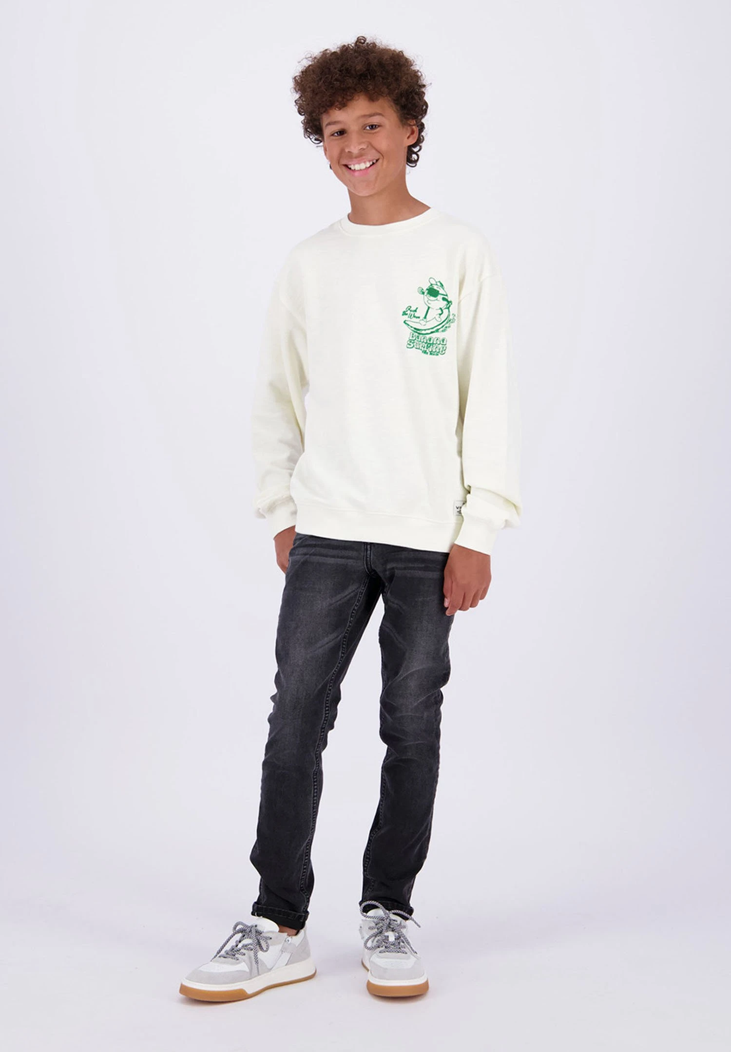 Vingino Murf - Sweater - Silver White 2 Vingino Murf - Sweater - Silver White - Afbeelding 2