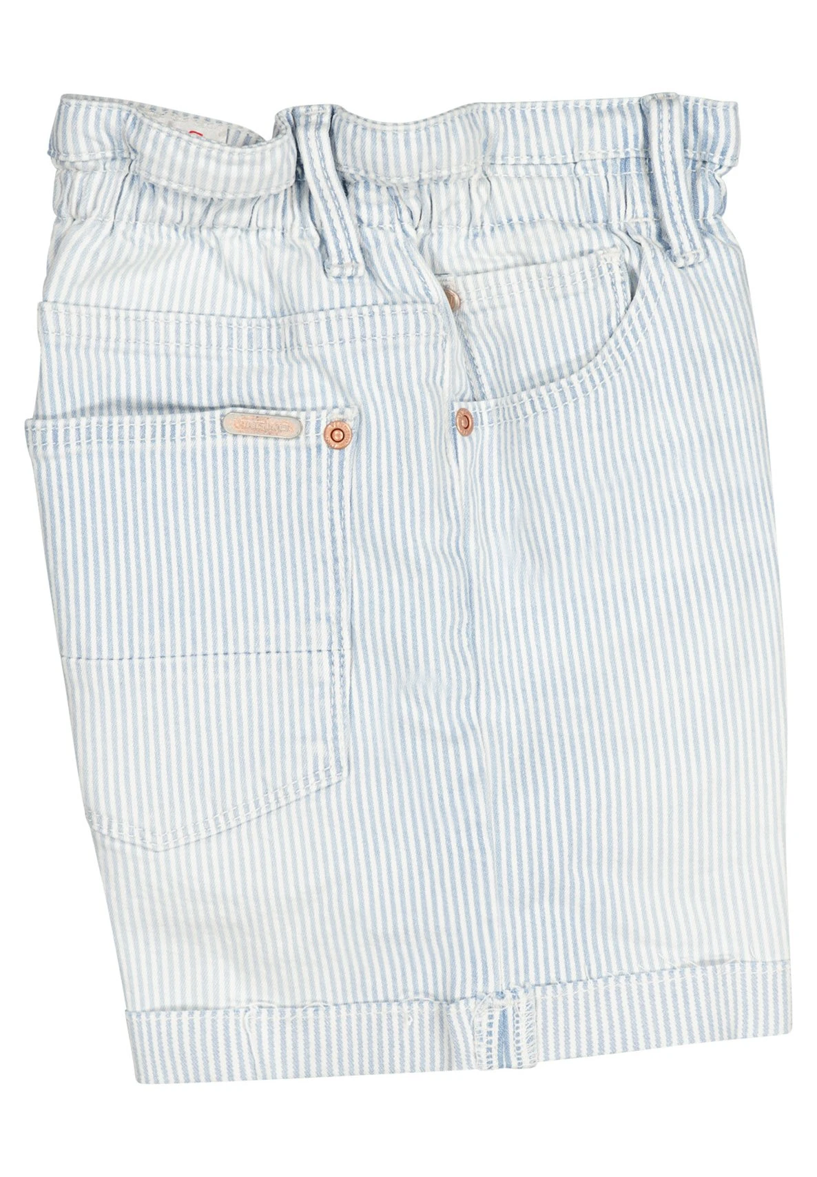 Vingino Demy - Jeansshort - Striped Denim 5 Vingino Demy - Jeansshort - Striped Denim - Afbeelding 5