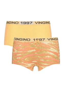 Vingino Hipster G231-18 Zebra 2Pack - Onderbroeken - Light Neon Orange