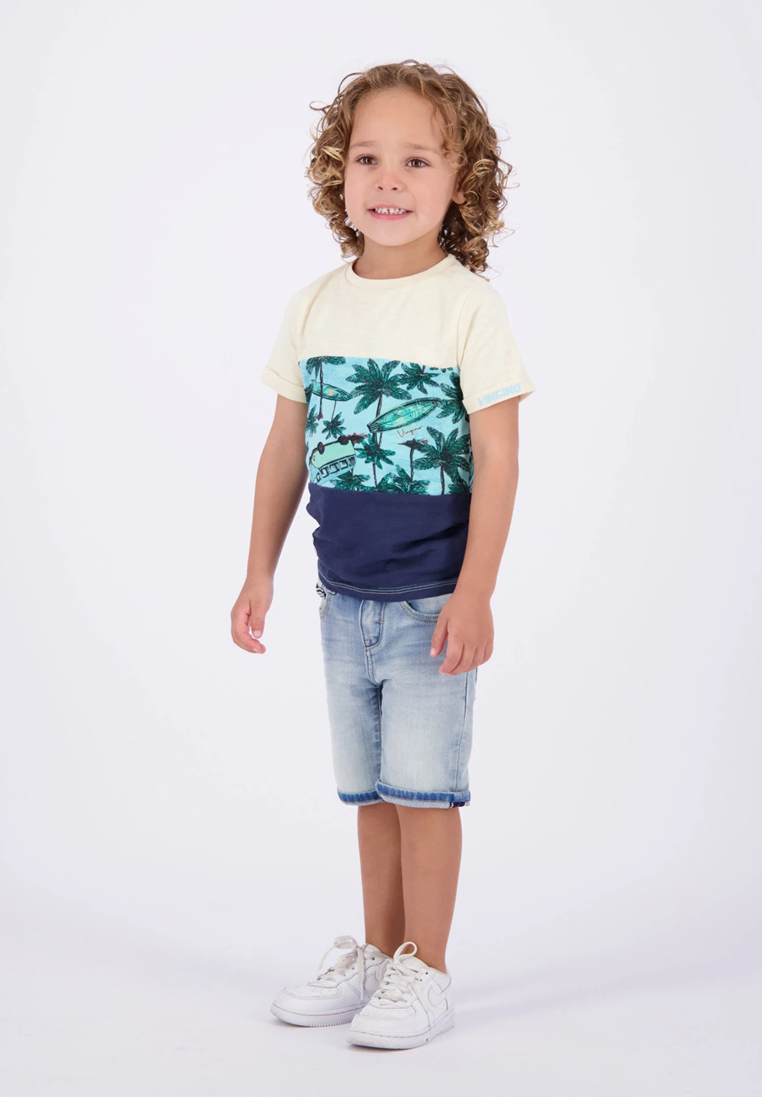 Vingino Hailo - T-Shirt Print - Soft Beige 1 Vingino Hailo - T-Shirt Print - Soft Beige