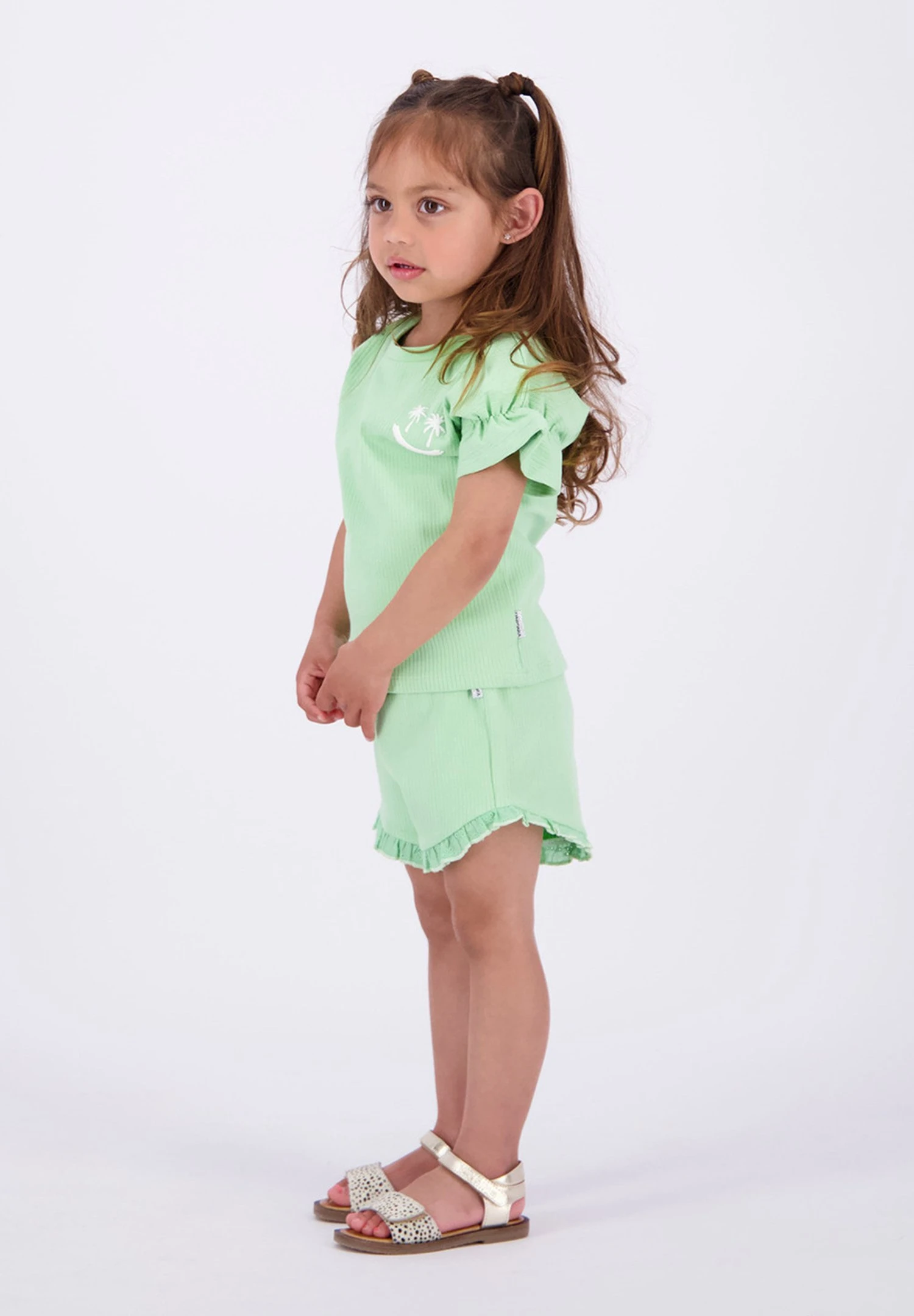 Vingino Hollie - Blouse - Flower Green 3 Vingino Hollie - Blouse - Flower Green - Afbeelding 3