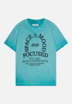 Vingino Joey Oversized Fit - T-Shirt Print - Arctic Blue