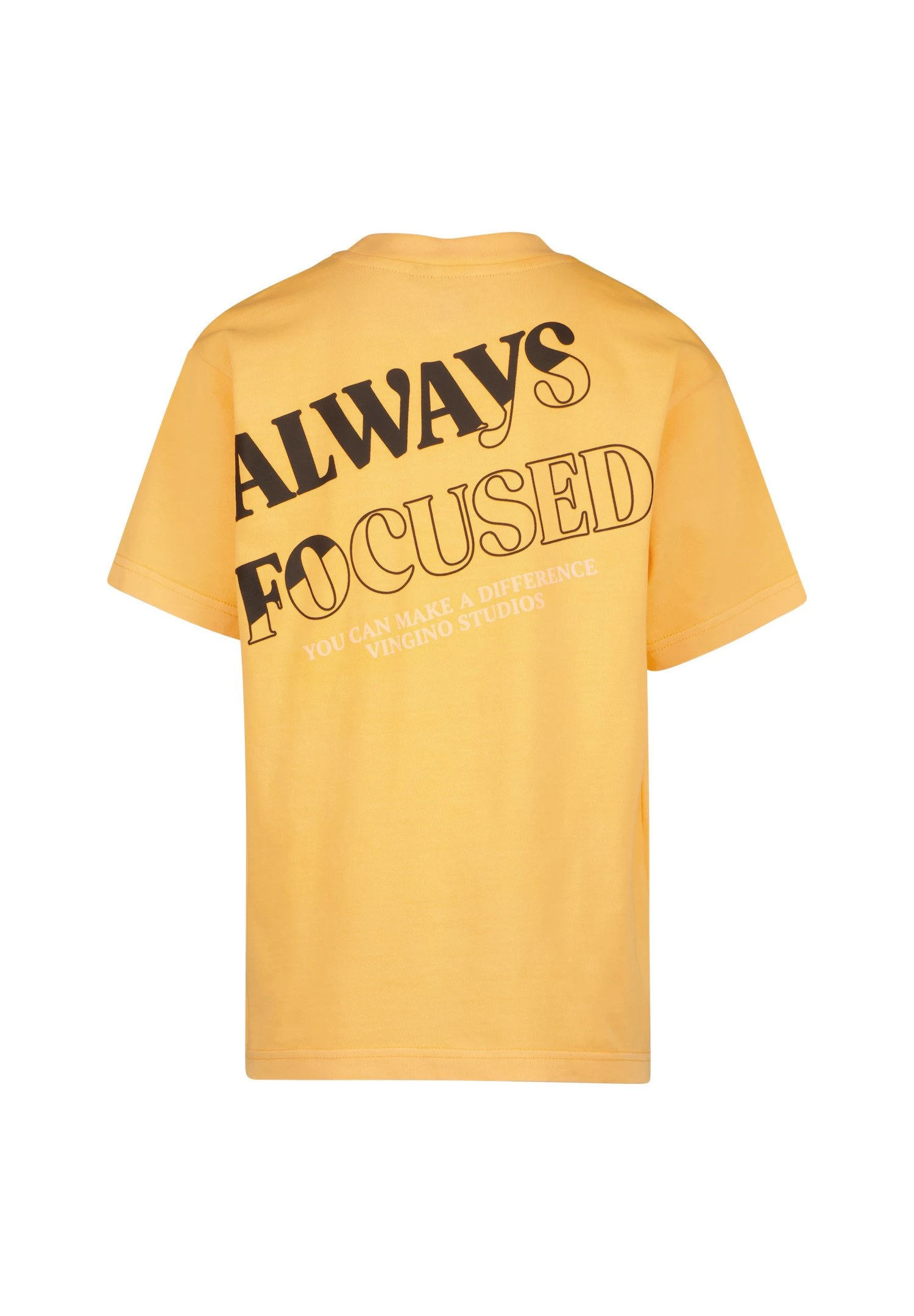 Vingino Javey Oversized Fit - T-Shirt Print - Tango Orange 2 Vingino Javey Oversized Fit - T-Shirt Print - Tango Orange - Afbeelding 2