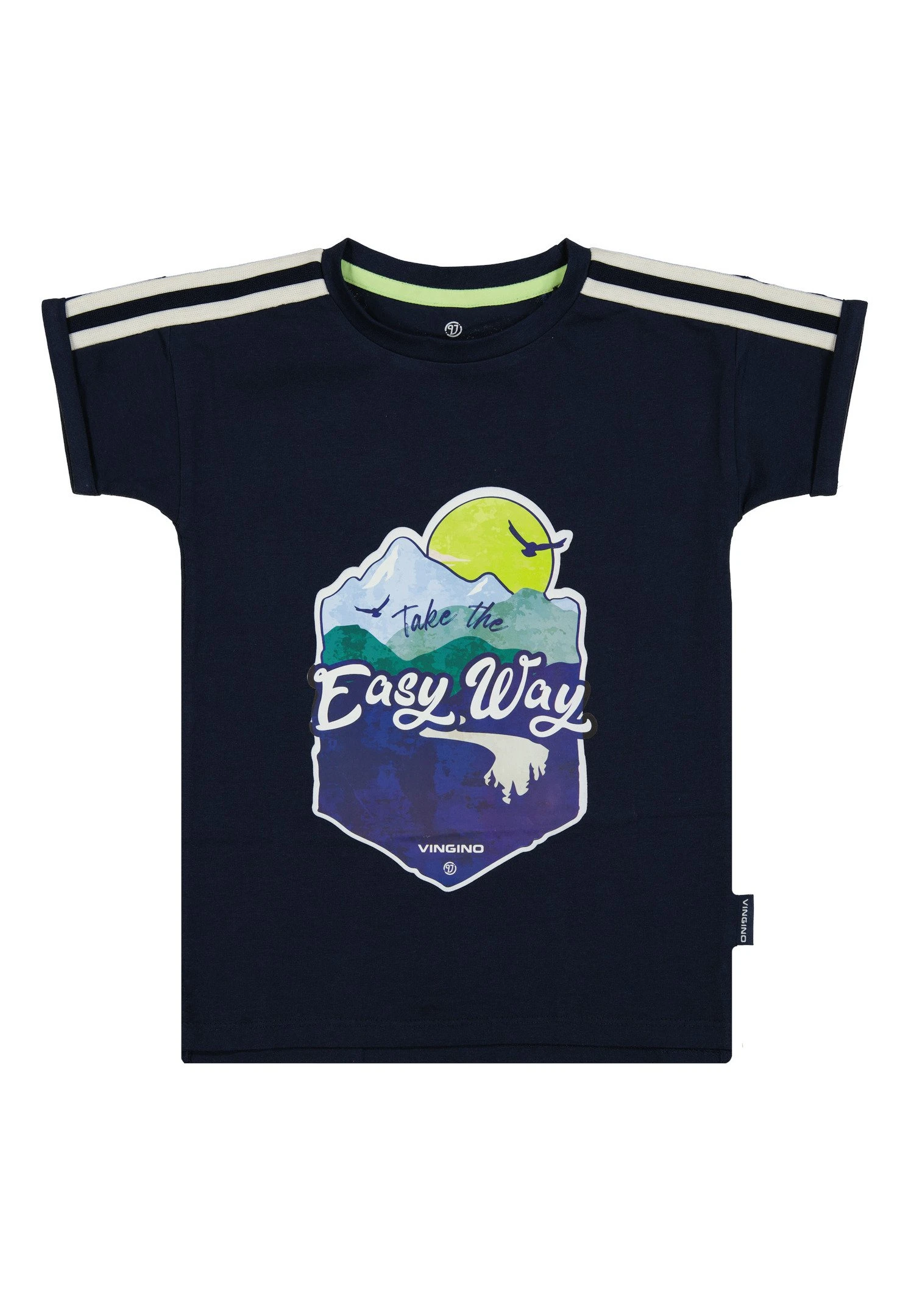 Vingino Hesse - T-Shirt Print - Dark Blue 1 Vingino Hesse - T-Shirt Print - Dark Blue