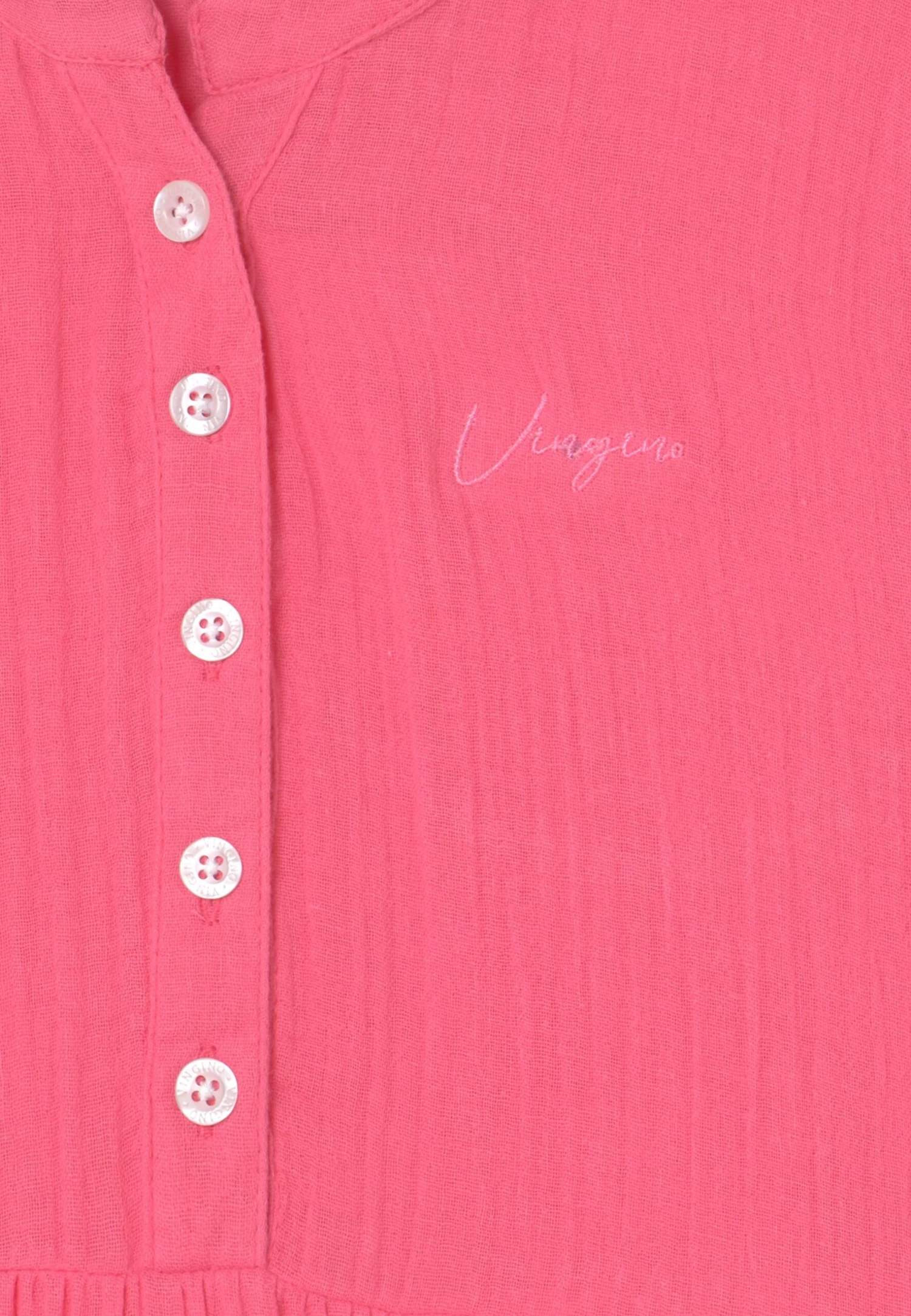 Vingino Pemma - Blousejurk - Electric Pink 3 Vingino Pemma - Blousejurk - Electric Pink - Afbeelding 3