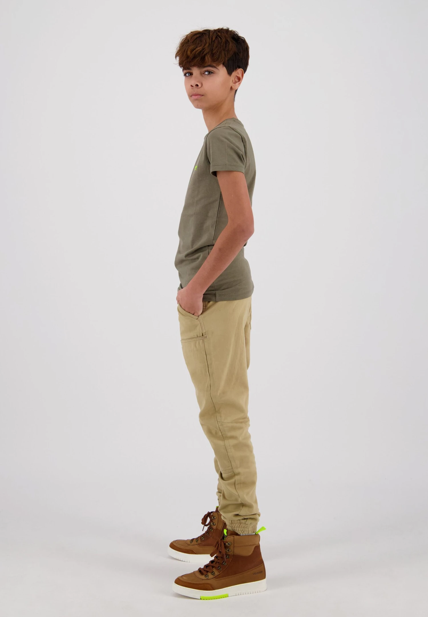 Vingino Shortsleeve 3 Pack- T-Shirt Print - Multicolor Army Green 3 Vingino Shortsleeve 3 Pack- T-Shirt Print - Multicolor Army Green - Afbeelding 3