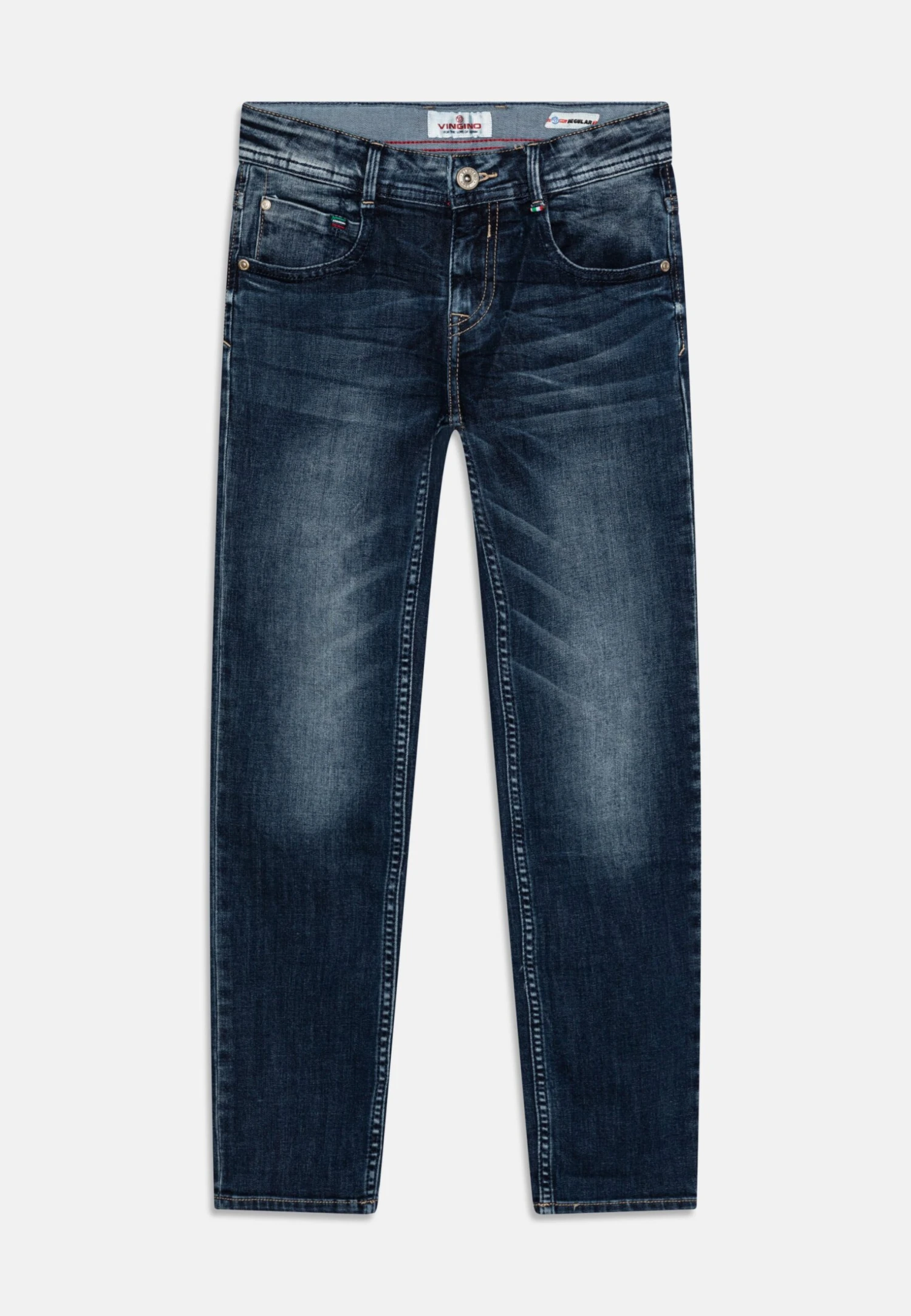 Vingino Straight Leg Jeans - Cruziale Blue 1 Vingino Straight Leg Jeans - Cruziale Blue