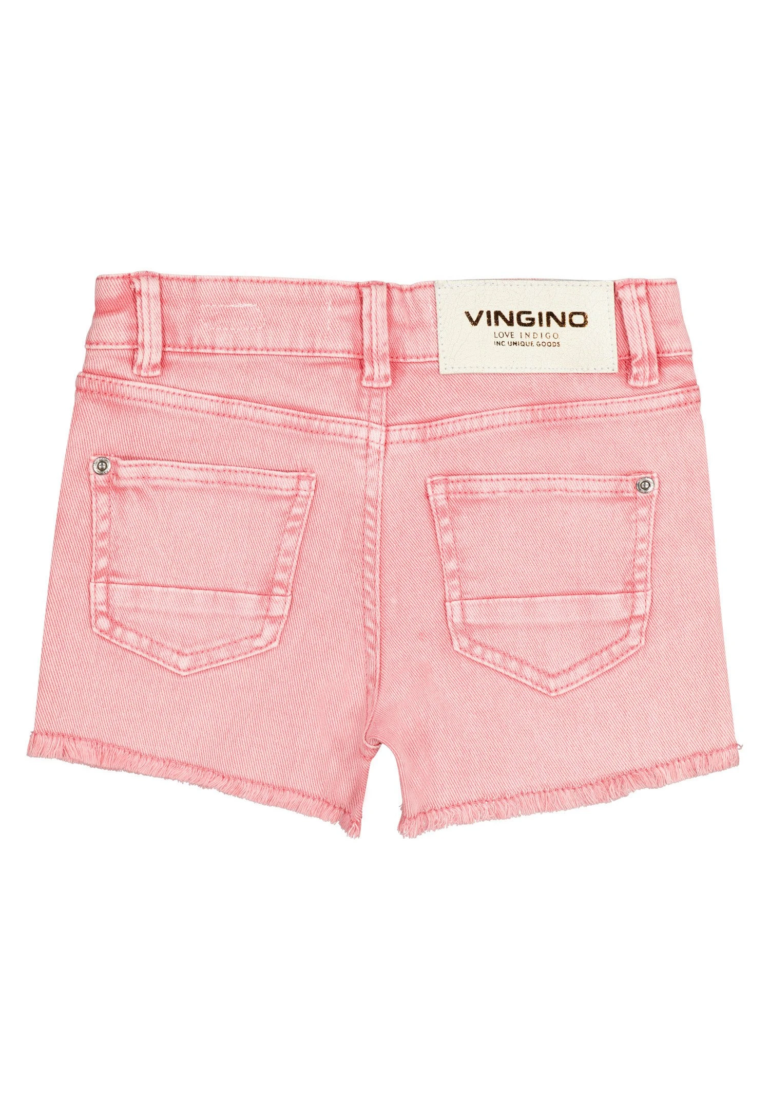 Vingino Dafina - Jeansshort - Electric Pink 2 Vingino Dafina - Jeansshort - Electric Pink - Afbeelding 2