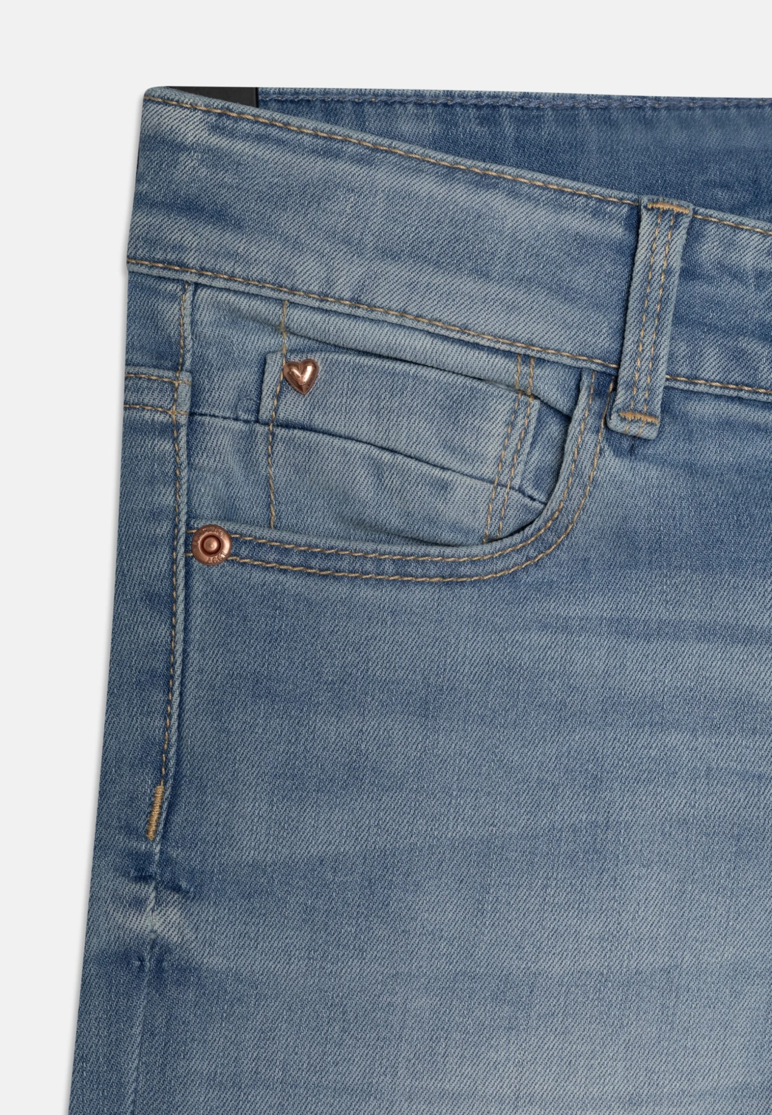 Vingino Aria+ - Slim Fit Jeans - Light Indigo 3 Vingino Aria+ - Slim Fit Jeans - Light Indigo - Afbeelding 3