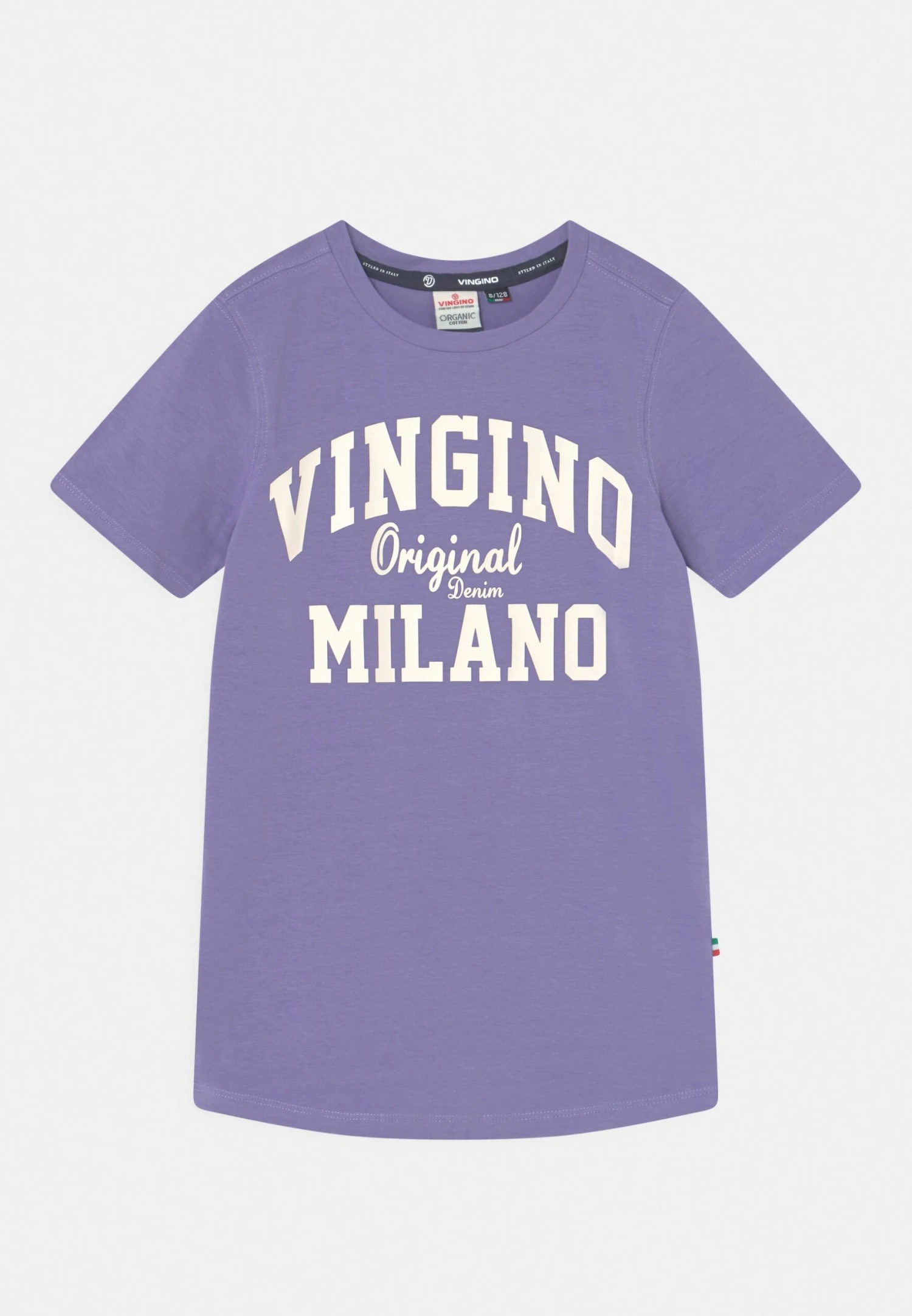 Vingino Logo Tee - T-Shirt Print - Grape Purple 1 Vingino Logo Tee - T-Shirt Print - Grape Purple