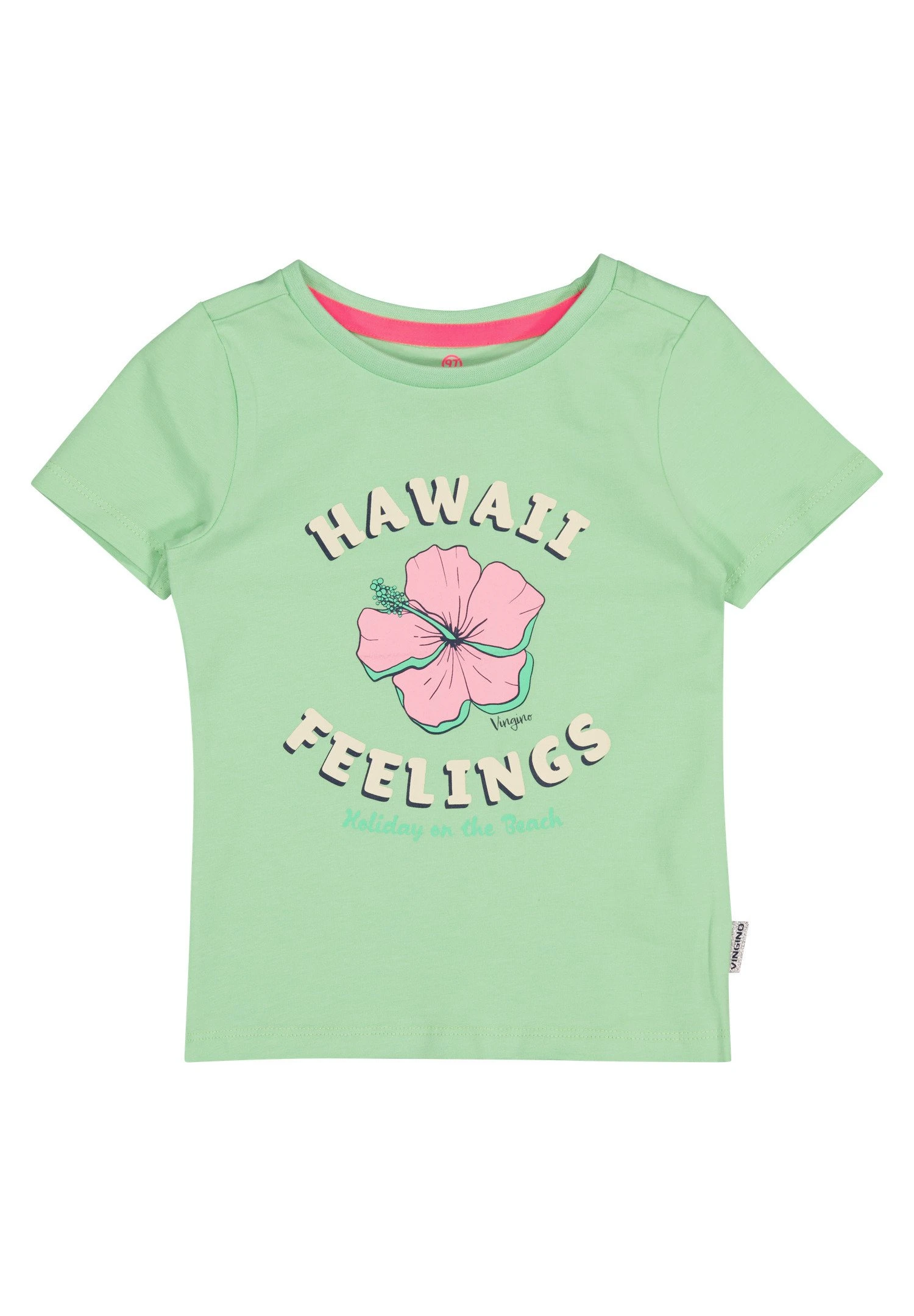 Vingino Hanneke - T-Shirt Print - Flower Green 1 Vingino Hanneke - T-Shirt Print - Flower Green
