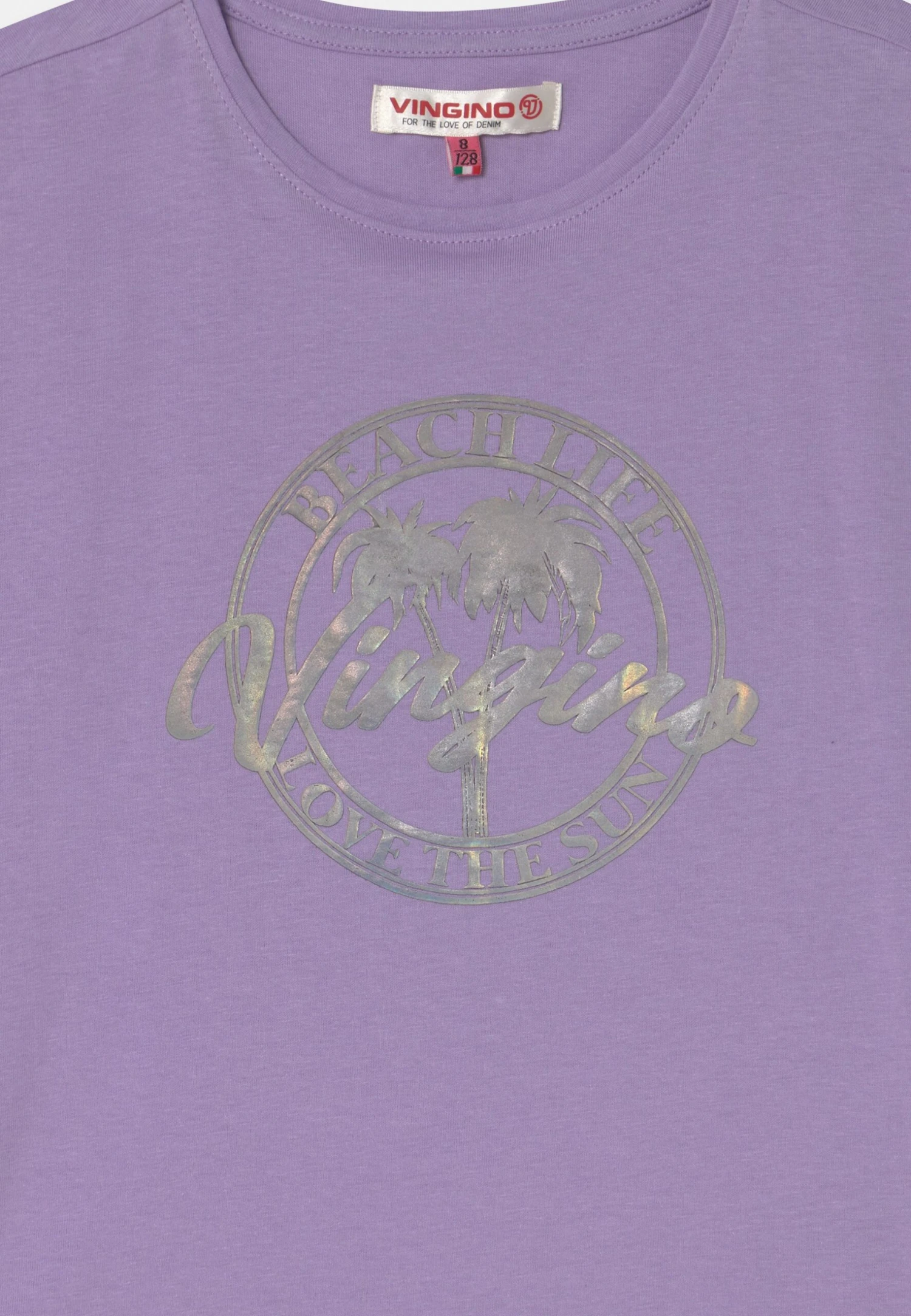 Vingino Hilsa - T-Shirt Print - Fresh Lilac 3 Vingino Hilsa - T-Shirt Print - Fresh Lilac - Afbeelding 3