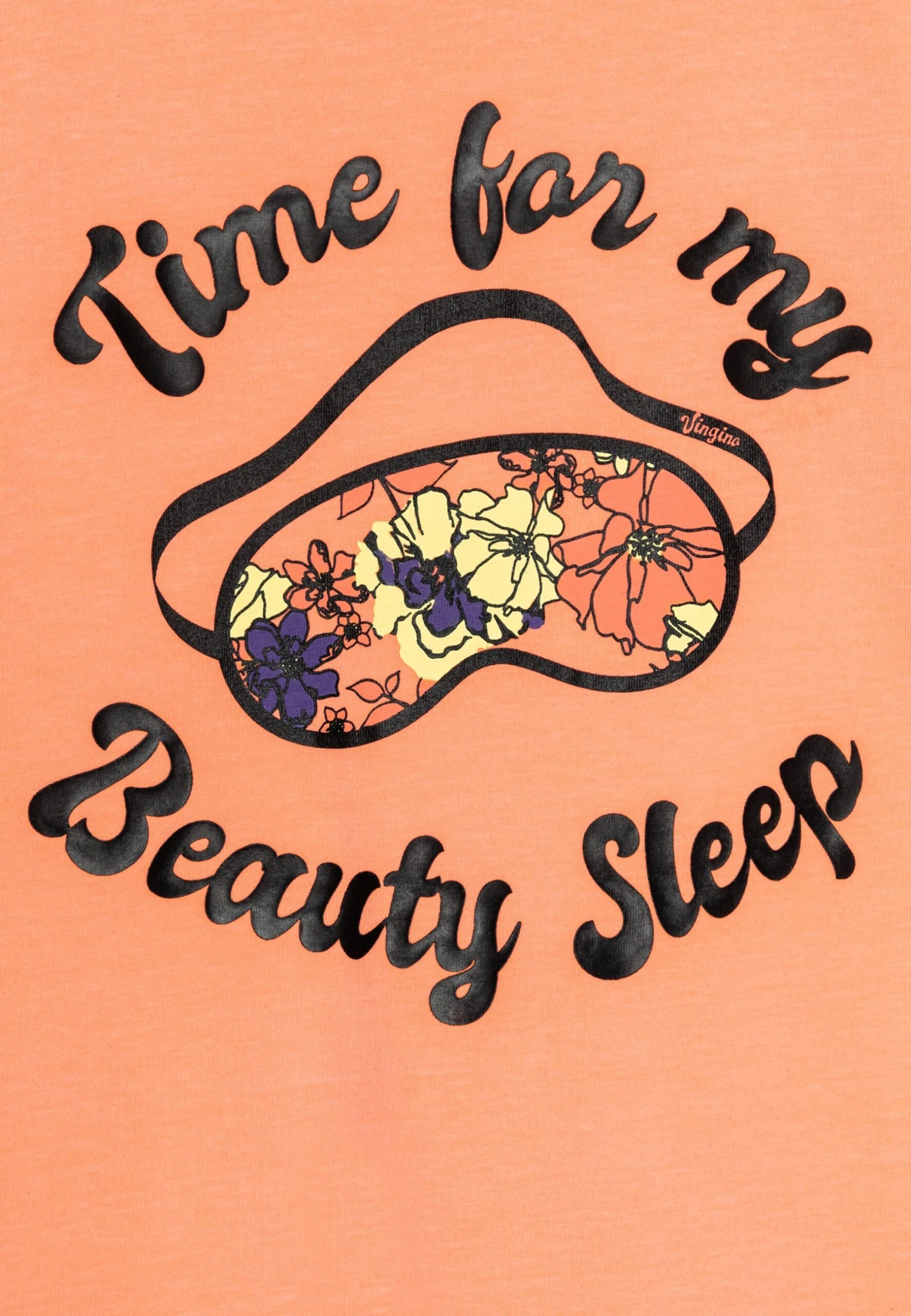 Vingino Wendy - Pyjama - Soft Neon Peach 4 Vingino Wendy - Pyjama - Soft Neon Peach - Afbeelding 4