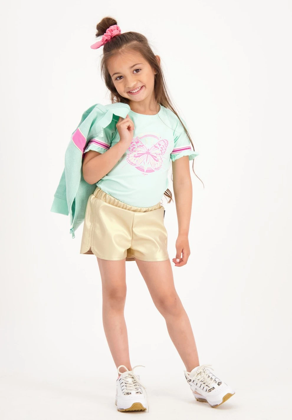 Vingino Hanna - T-Shirt Print - Electric Mint 1 Vingino Hanna - T-Shirt Print - Electric Mint