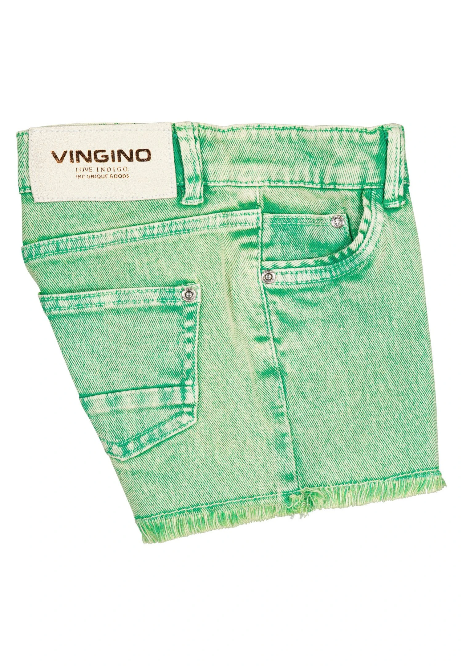 Vingino Dafina - Jeansshort - Poppy Green 5 Vingino Dafina - Jeansshort - Poppy Green - Afbeelding 5