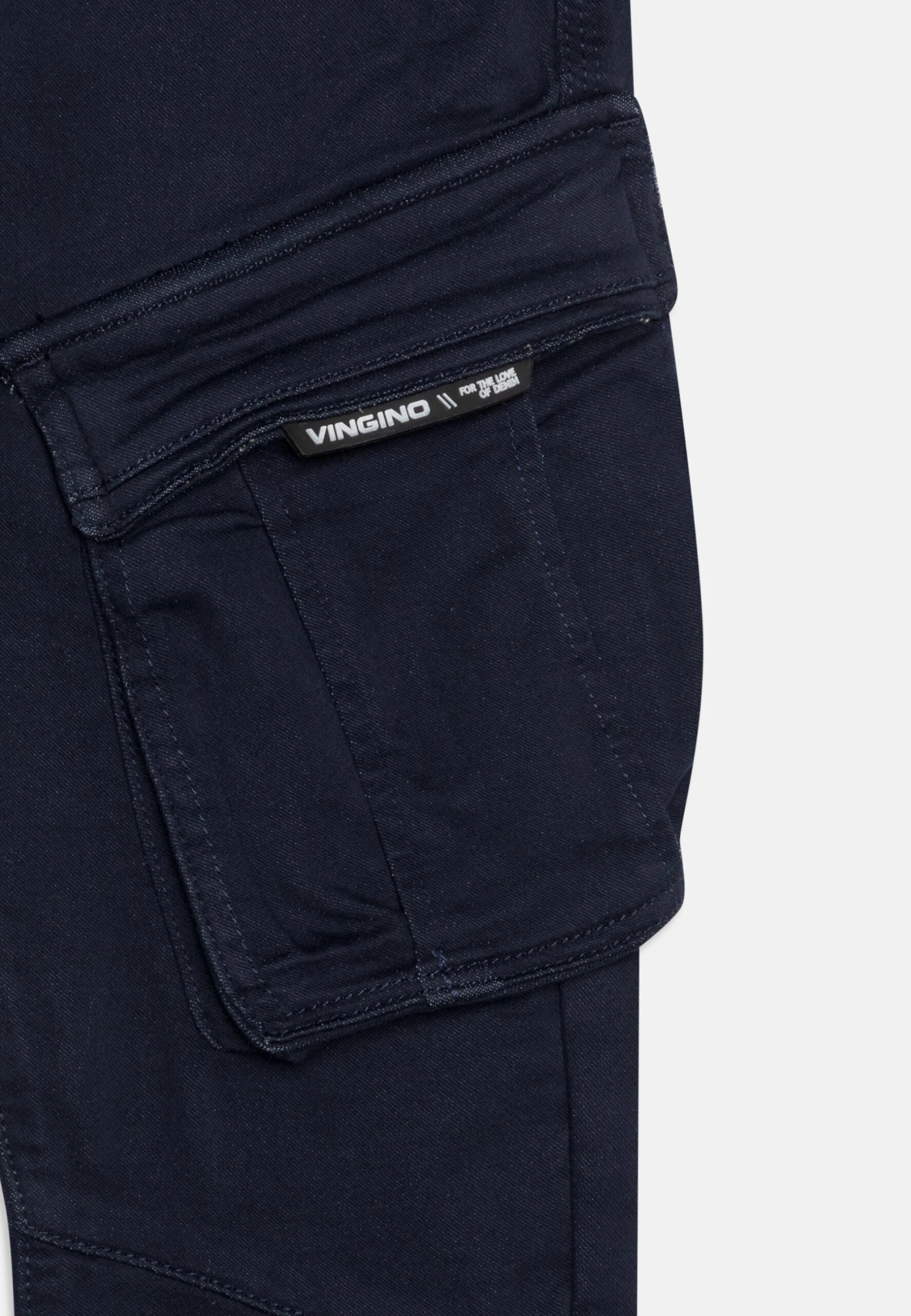 Vingino Carlos - Cargobroek - Dark Blue 3 Vingino Carlos - Cargobroek - Dark Blue - Afbeelding 3