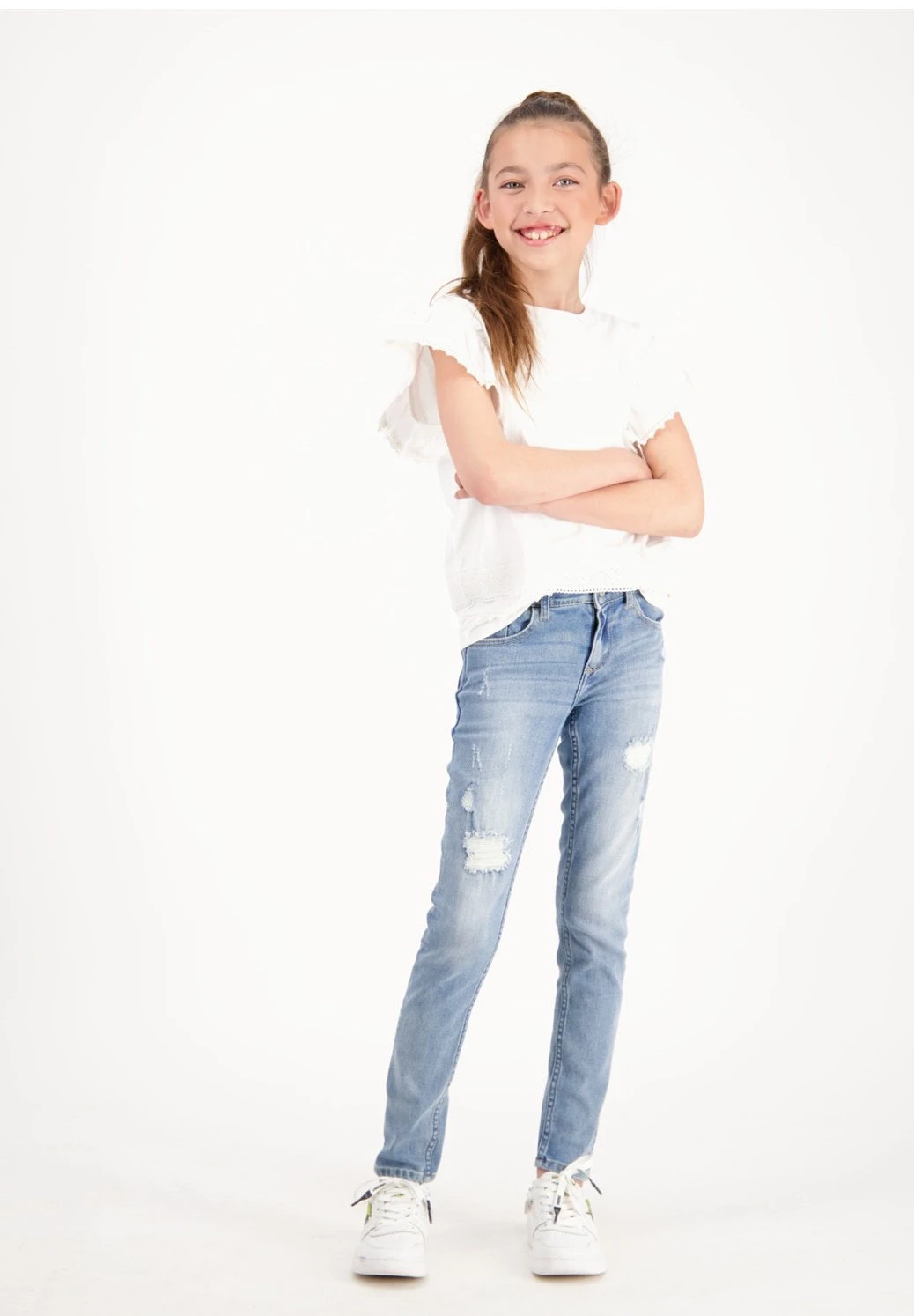 Vingino Blouse - Real White 2 Vingino Blouse - Real White - Afbeelding 2