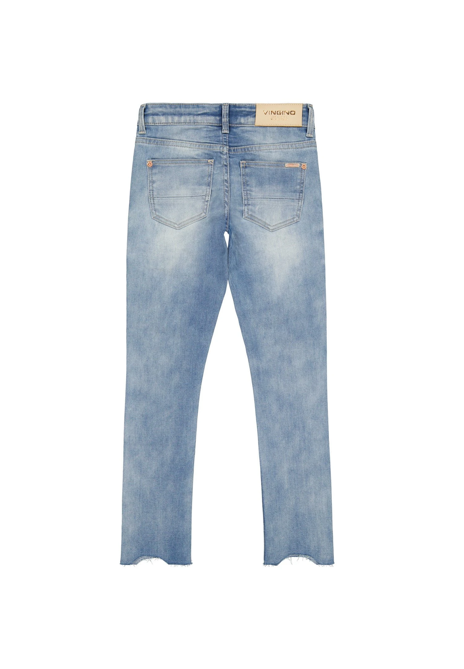 Vingino Amia- Slim Fit Jeans - Mid Blue Wash 6 Vingino Amia- Slim Fit Jeans - Mid Blue Wash - Afbeelding 6