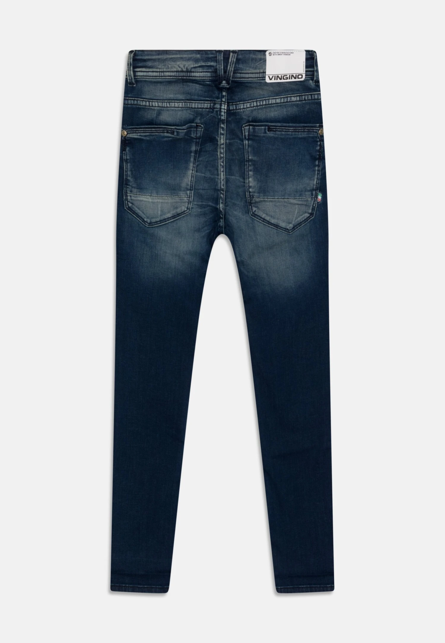 Vingino Nooskbd- Jeans Skinny Fit - Deep Dark 2 Vingino Nooskbd- Jeans Skinny Fit - Deep Dark - Afbeelding 2