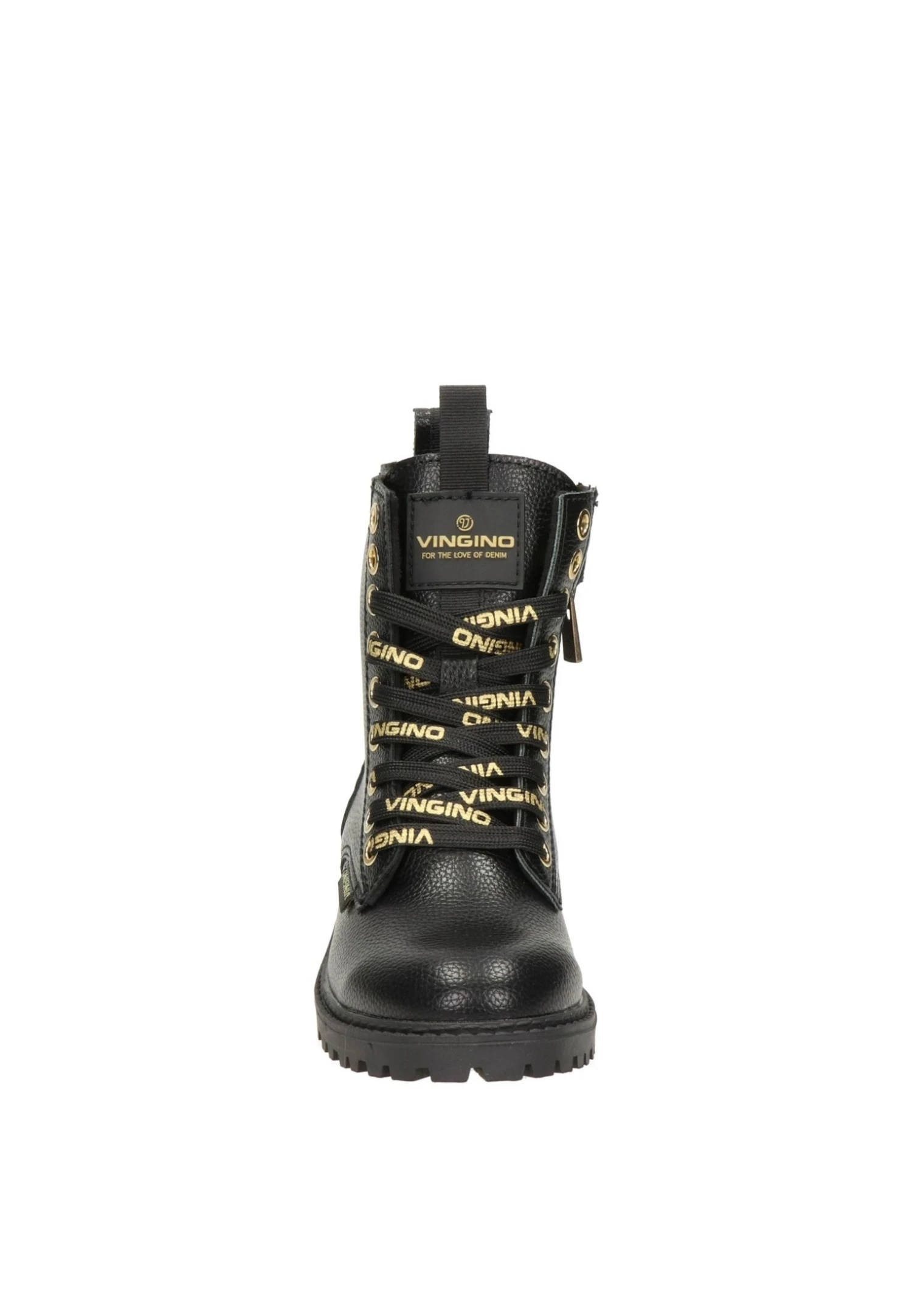 Vingino Veterboots - Zwart 6 Vingino Veterboots - Zwart - Afbeelding 6