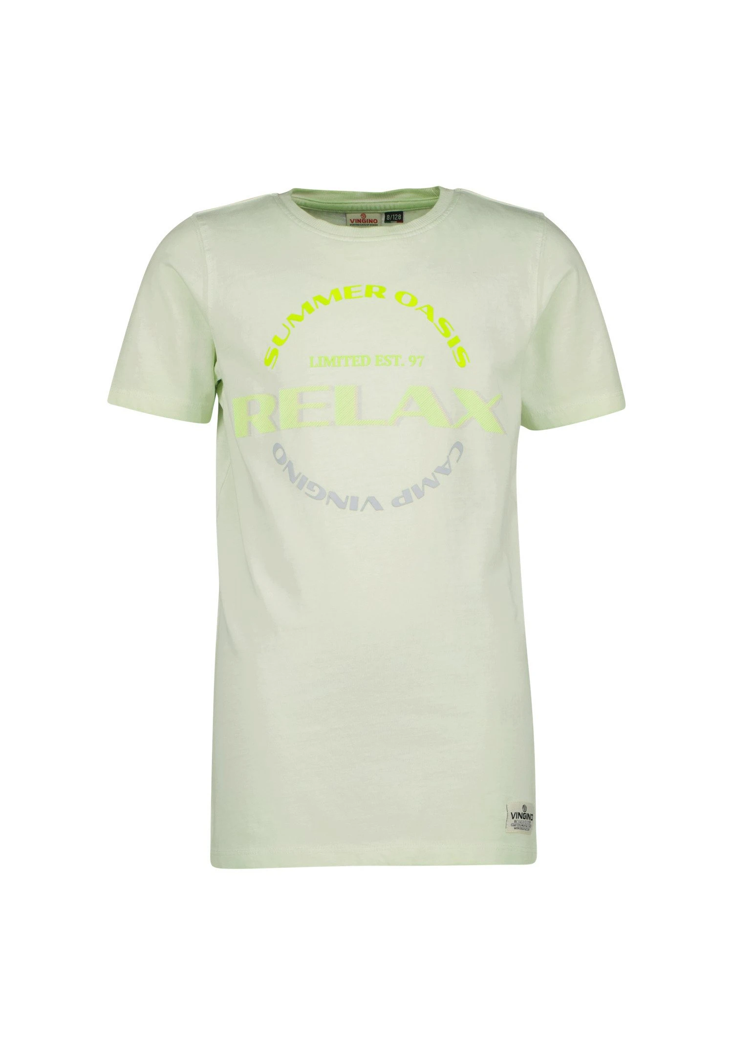 Vingino Jazz - T-Shirt Print - Sun Faded Mint 1 Vingino Jazz - T-Shirt Print - Sun Faded Mint