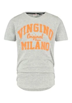 Vingino T-Shirt Print - Light Grey Melee