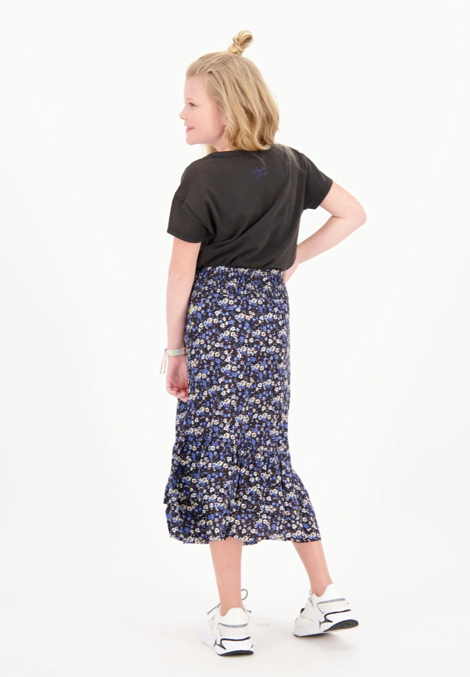 Vingino Hemly- T-Shirt Print - Washed Black 3 Vingino Hemly- T-Shirt Print - Washed Black - Afbeelding 3