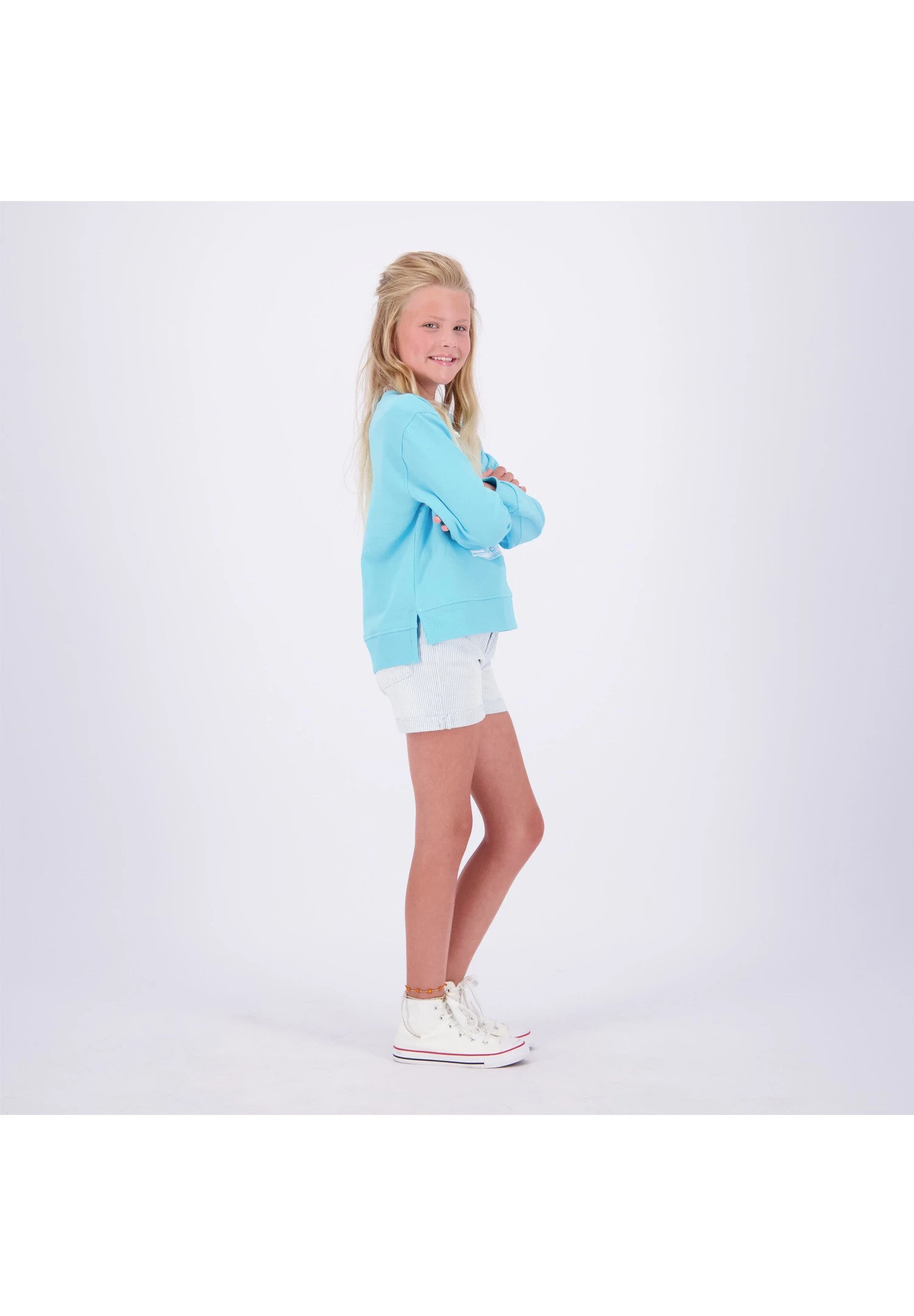Vingino Noor - Sweater - Aqua Blue 1 Vingino Noor - Sweater - Aqua Blue