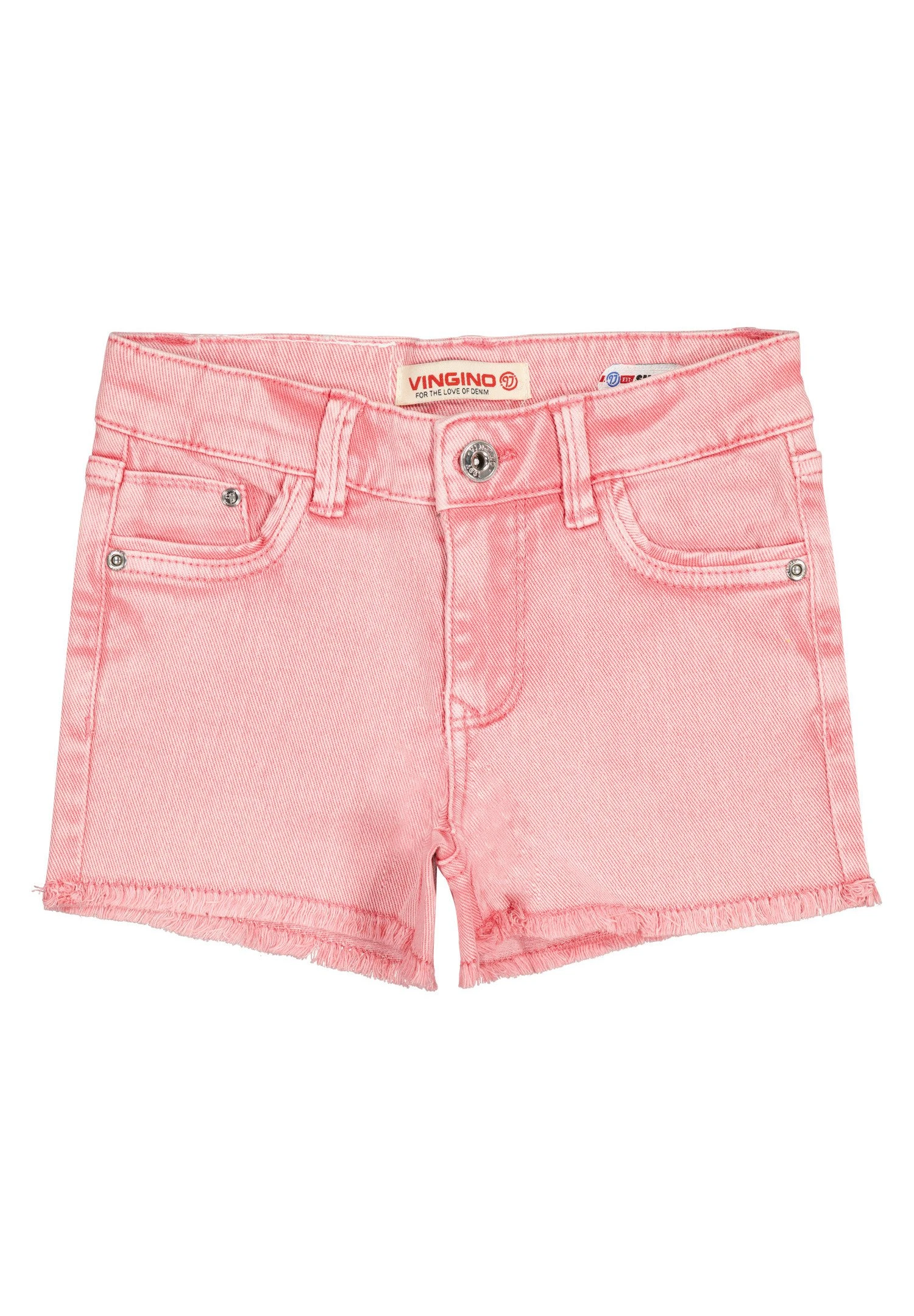 Vingino Dafina - Jeansshort - Electric Pink 1 Vingino Dafina - Jeansshort - Electric Pink