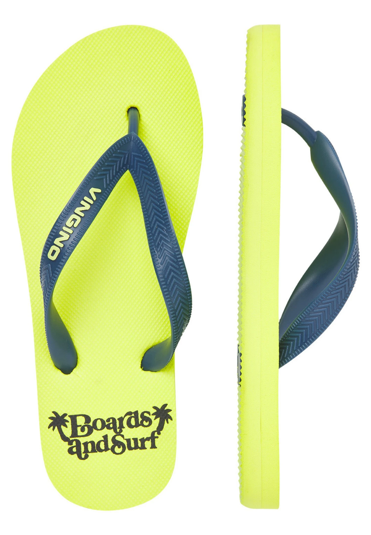 Vingino Rens Lizard- Teenslippers - Yellow 2 Vingino Rens Lizard- Teenslippers - Yellow - Afbeelding 2